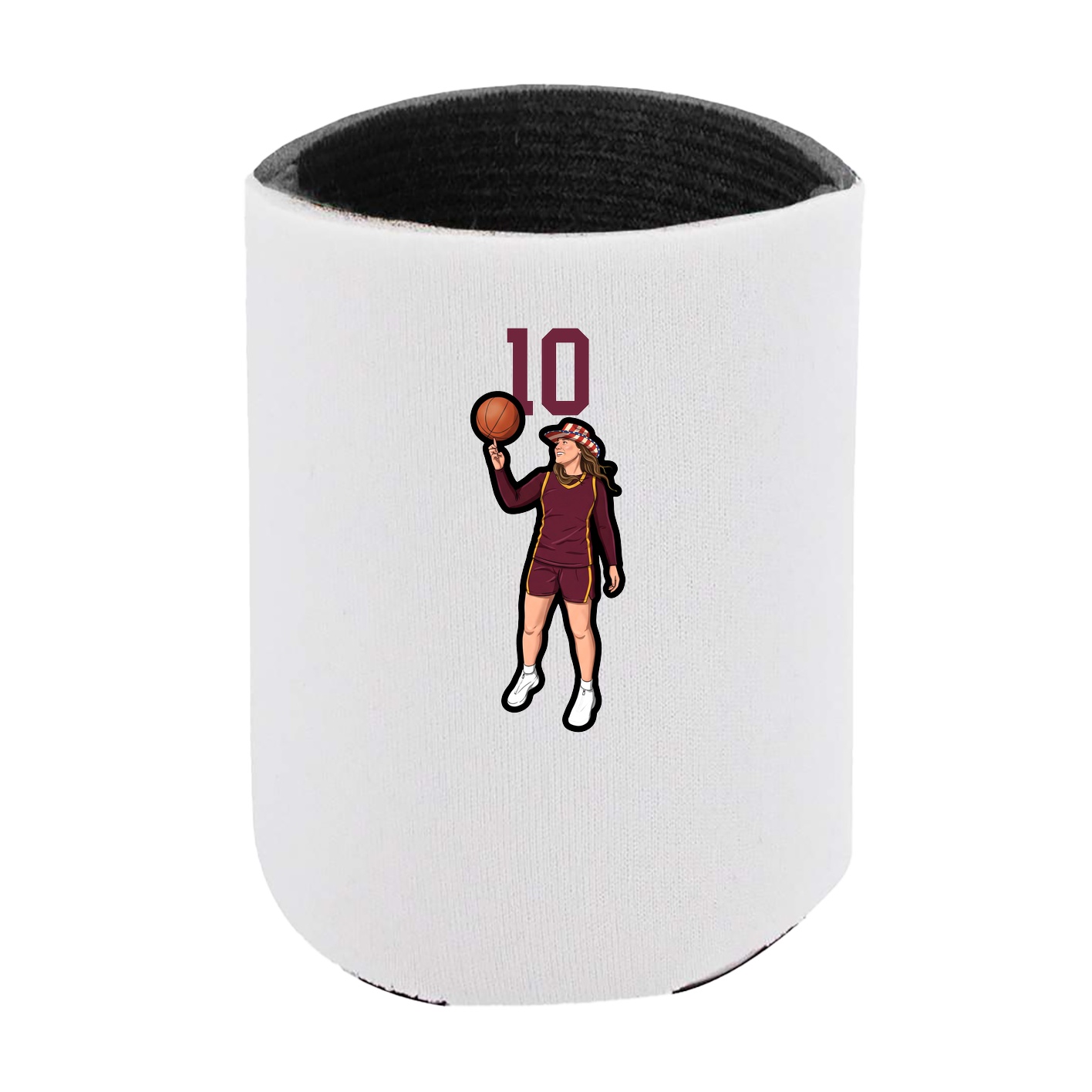Can Holder — Number Top in White