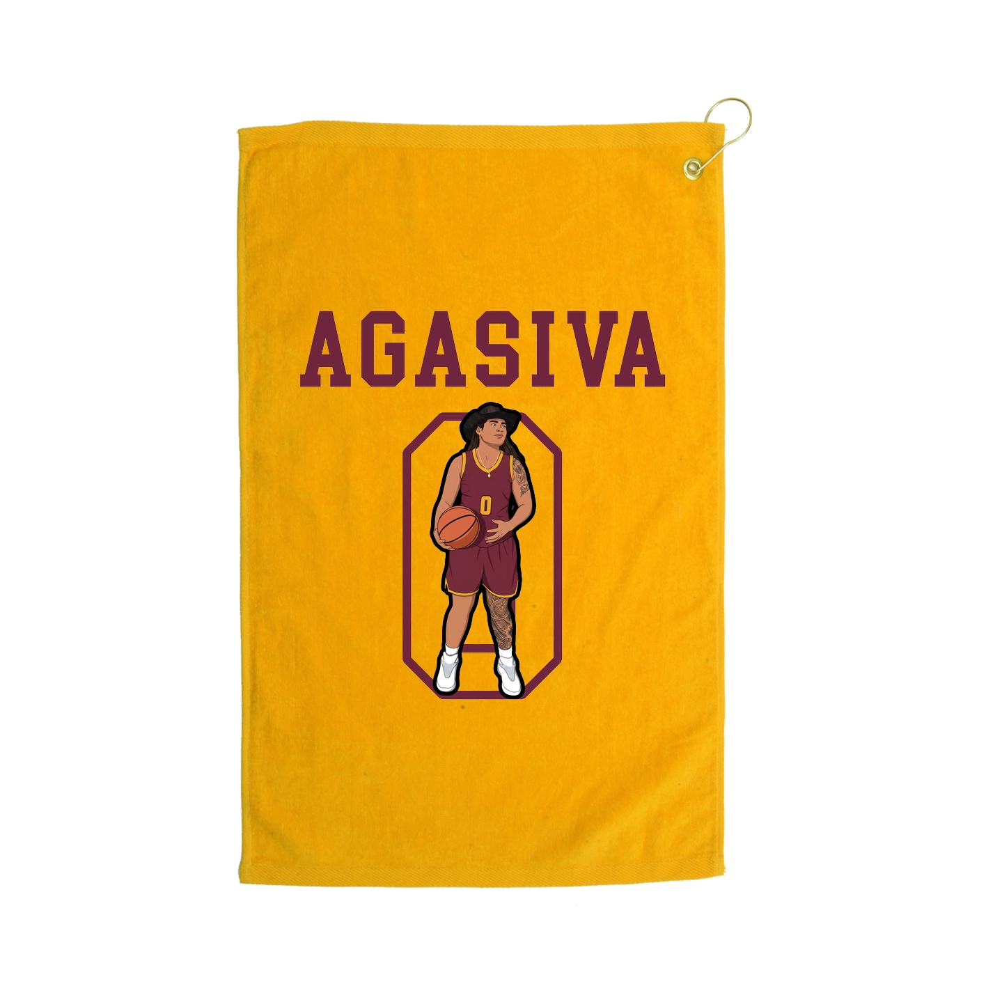 Golf Towel — Shirsey in Gold