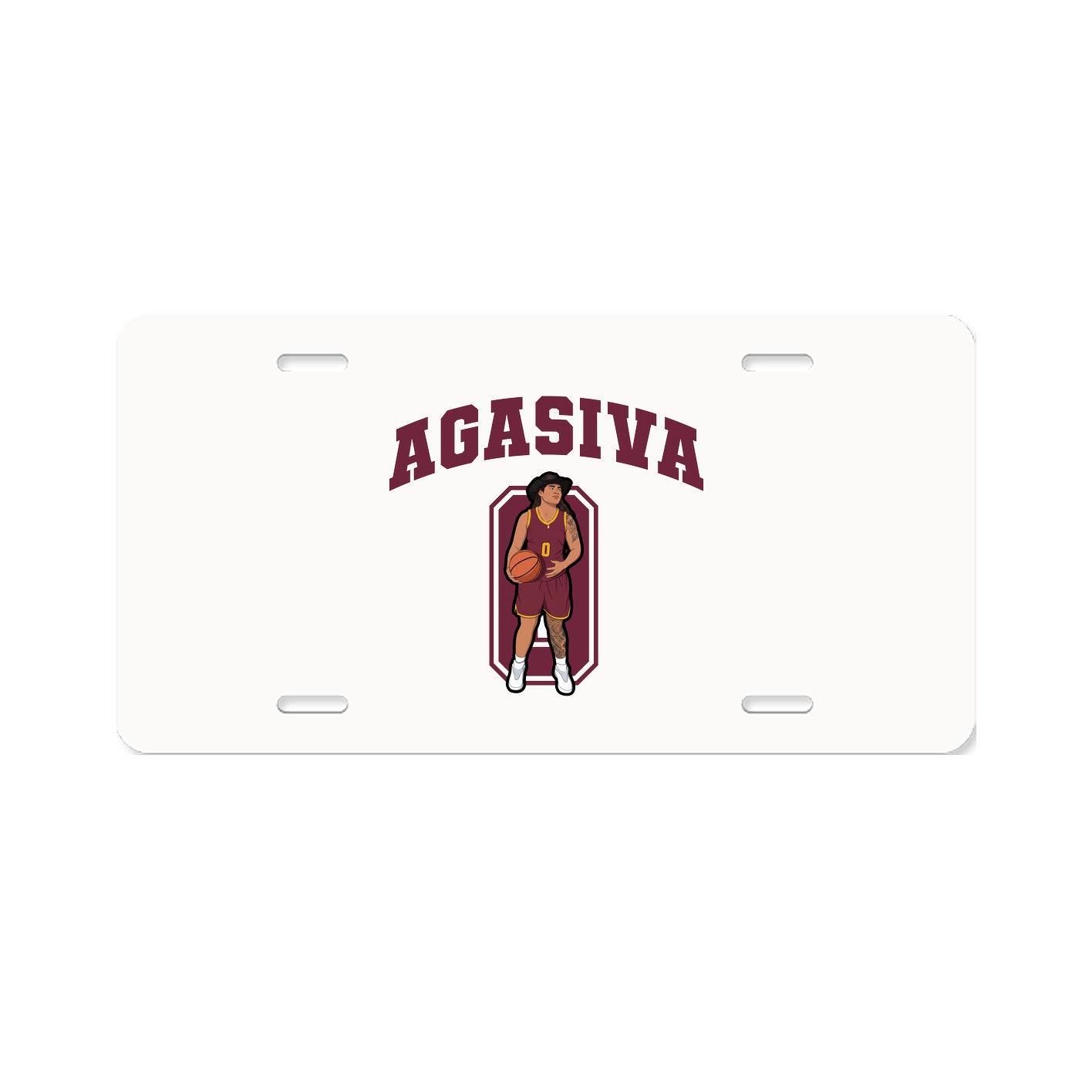 License Plate — Number in Classic