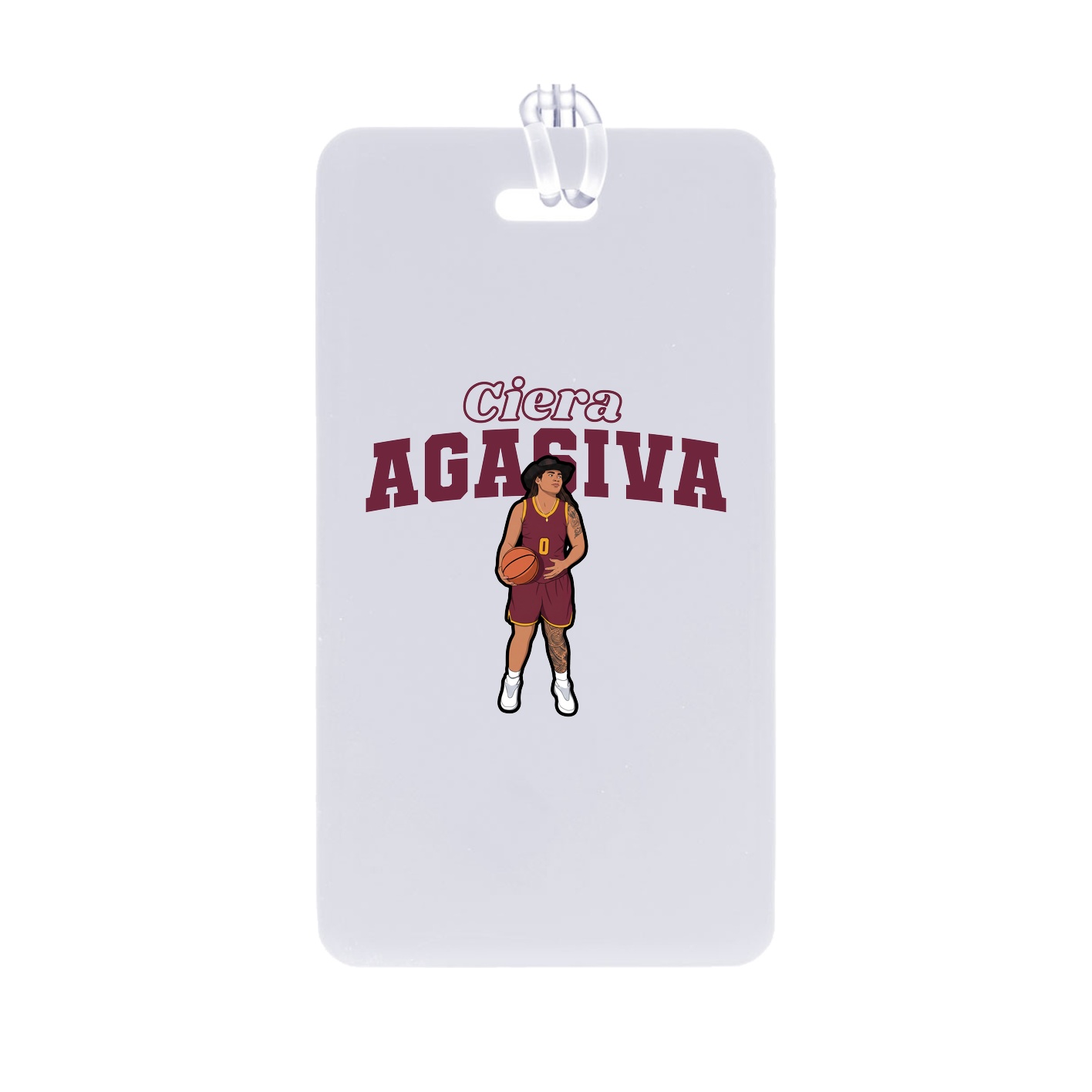 Bag Tag — Name Arch in Classic