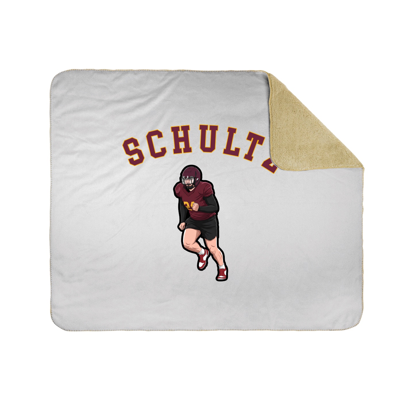 Throw Blanket — Shirsey Arch in White
