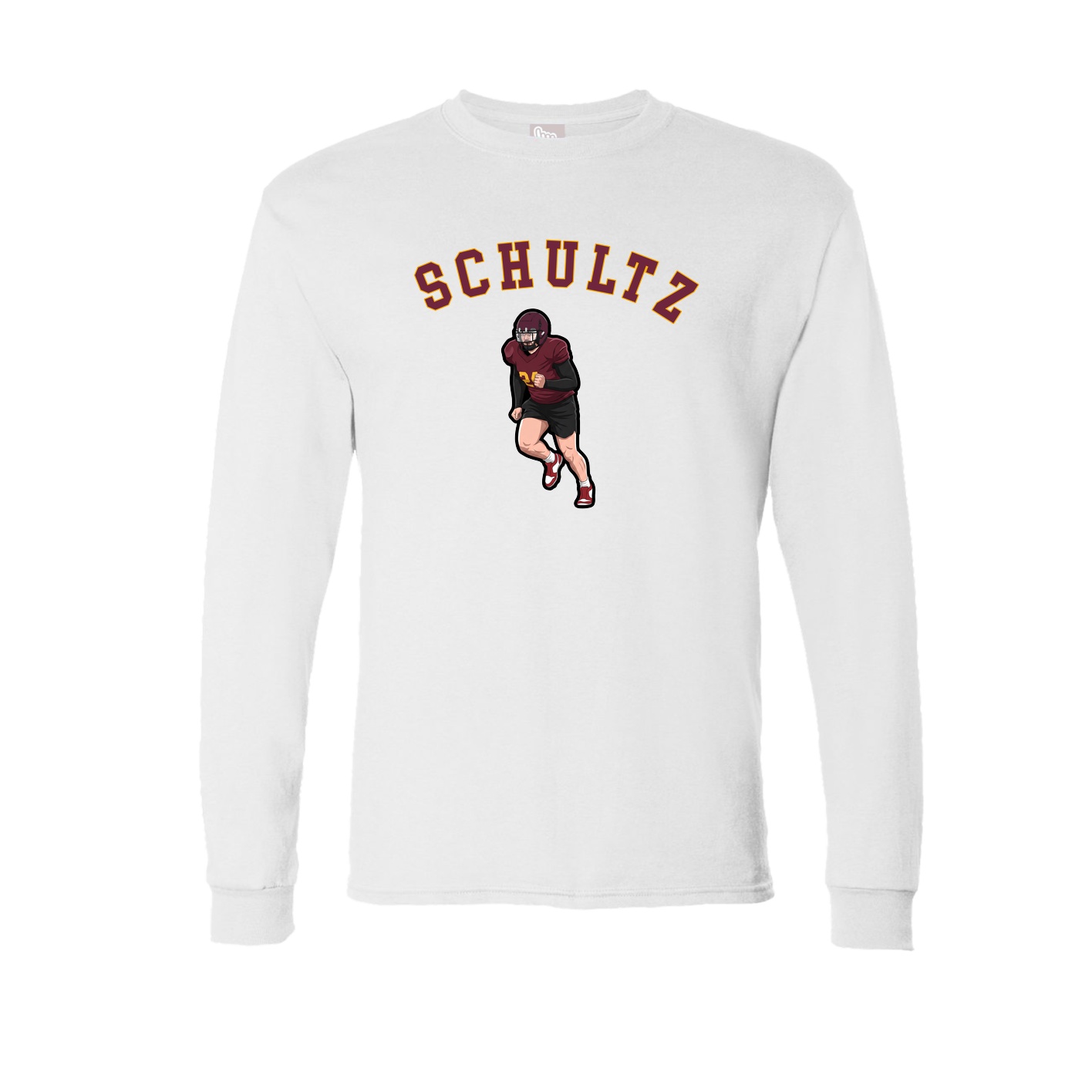 Long Sleeve Tee — Shirsey Arch in White