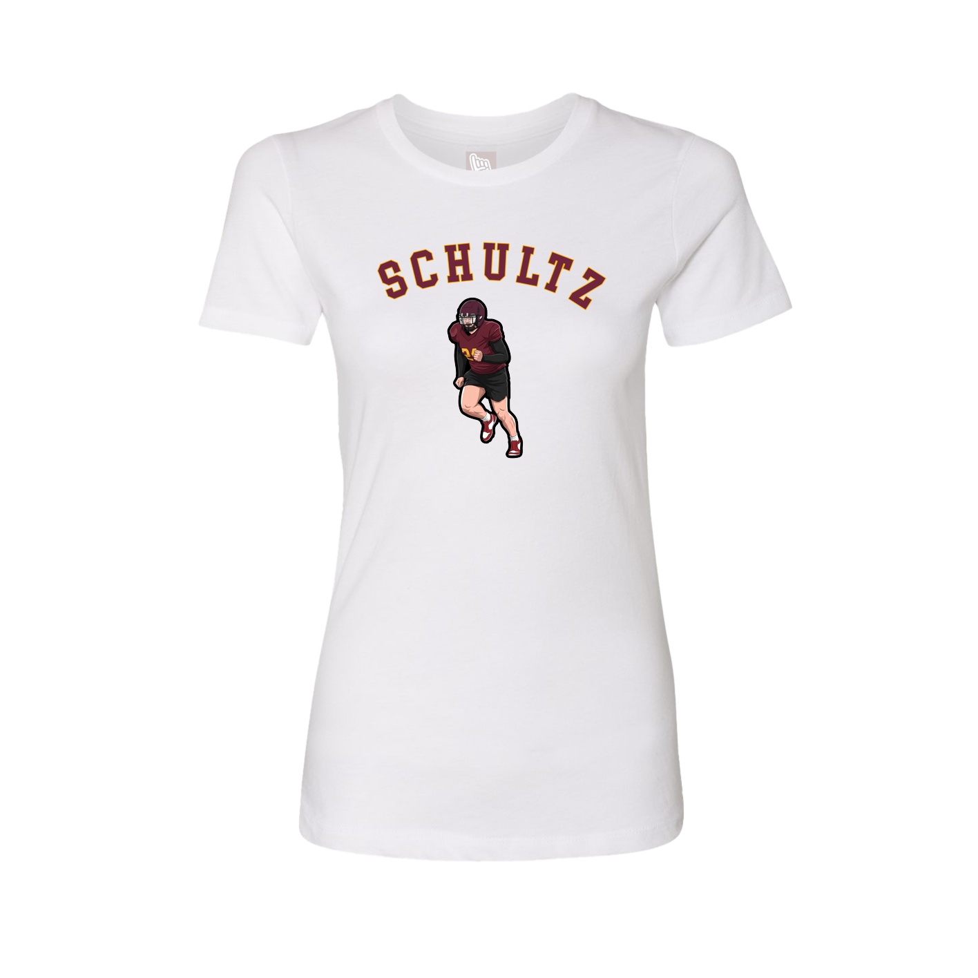Womens Tee — Shirsey Arch in White
