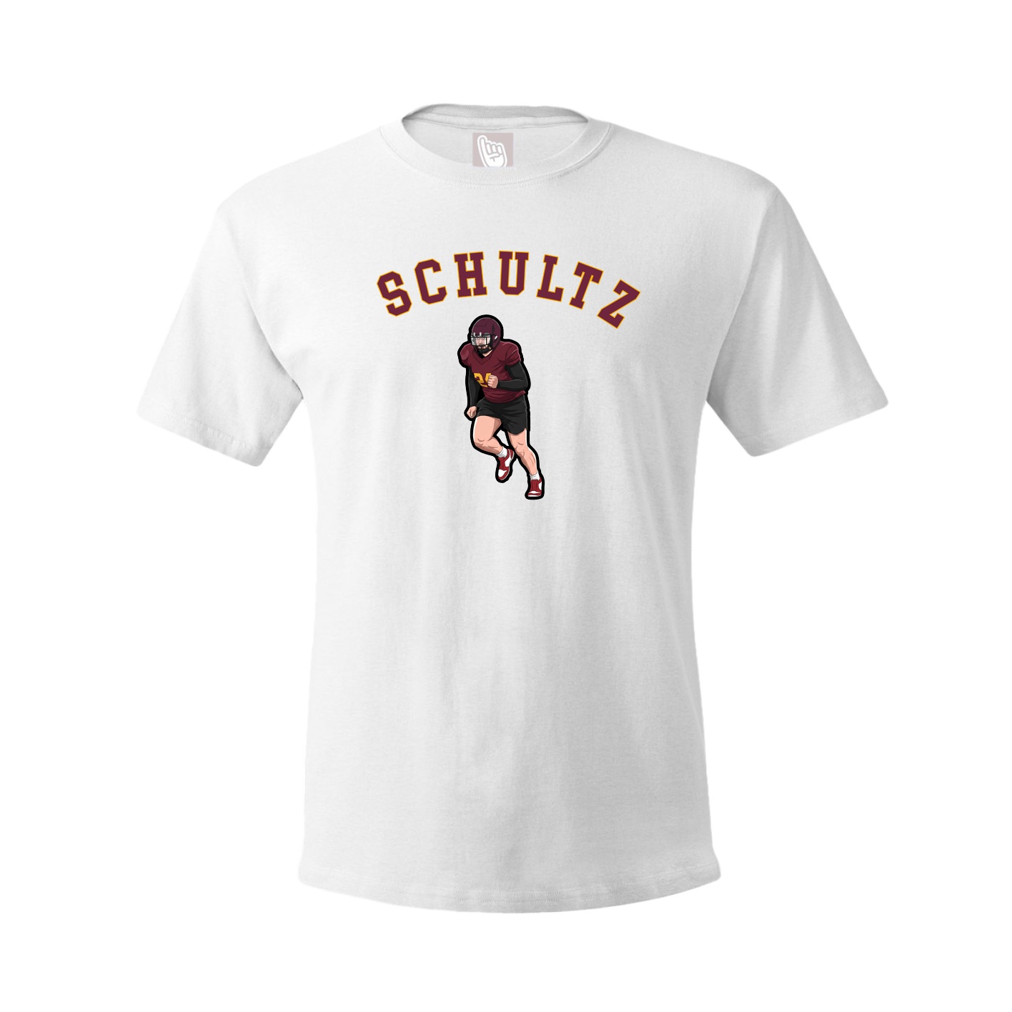Youth Tee — Shirsey Arch in White