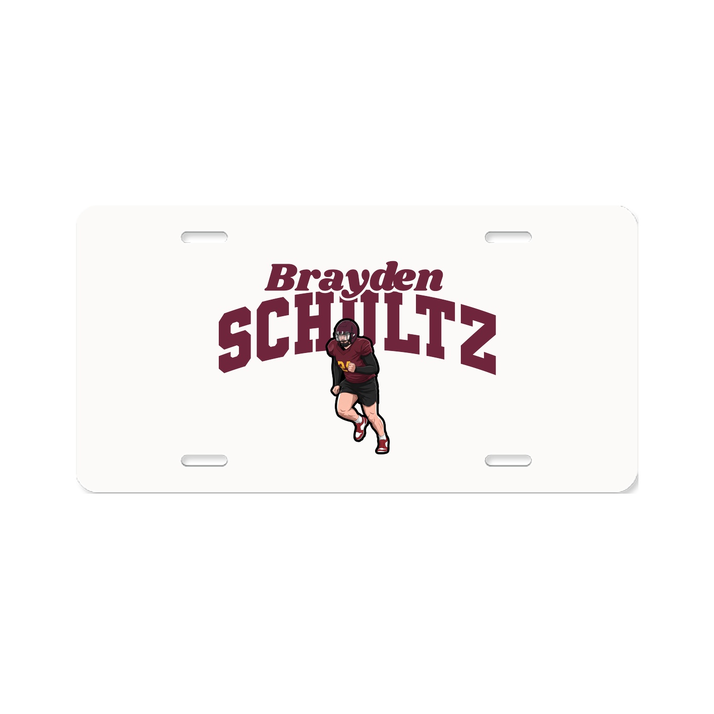 License Plate — Signature Arch in Classic