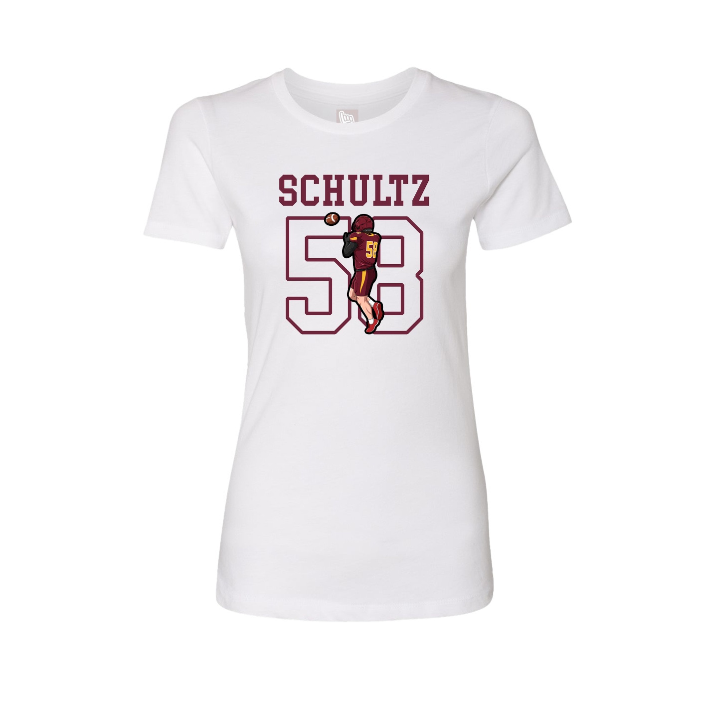 Fitted Women's Tee — Shirsey in White