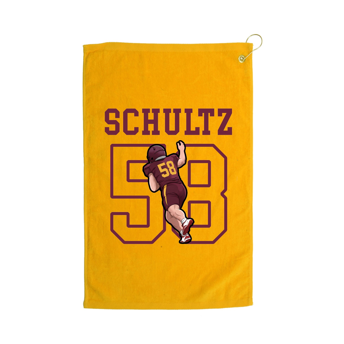 Golf Towel — Shirsey in Gold