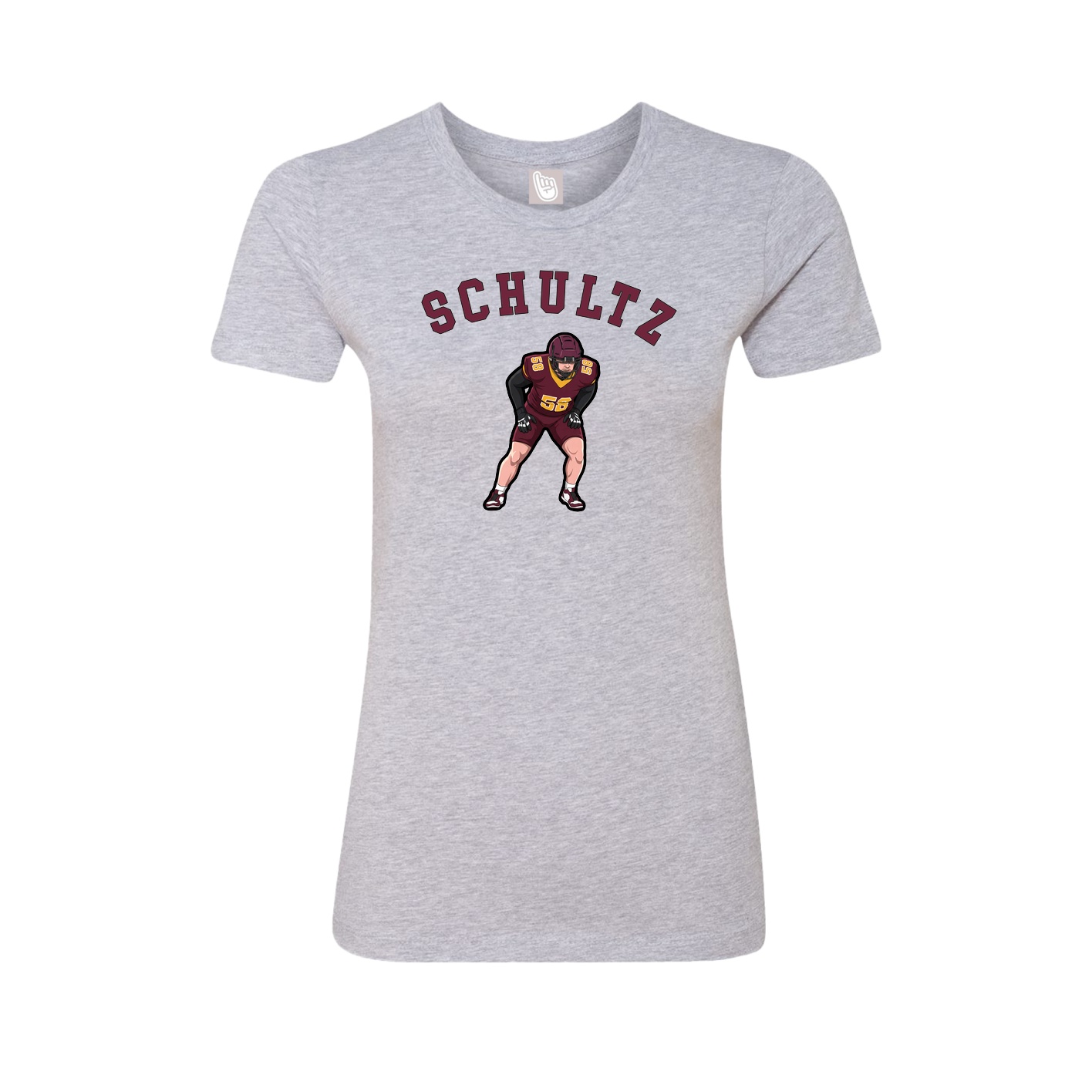 Womens Tee — Shirsey Arch in Grey