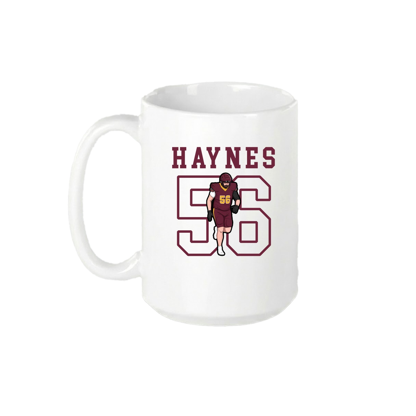 15oz Coffee Mug — Shirsey in White