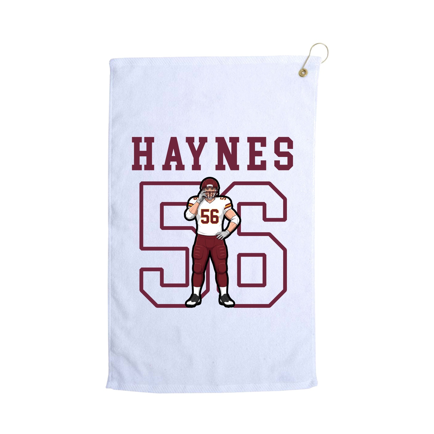 Golf Towel — Shirsey in White