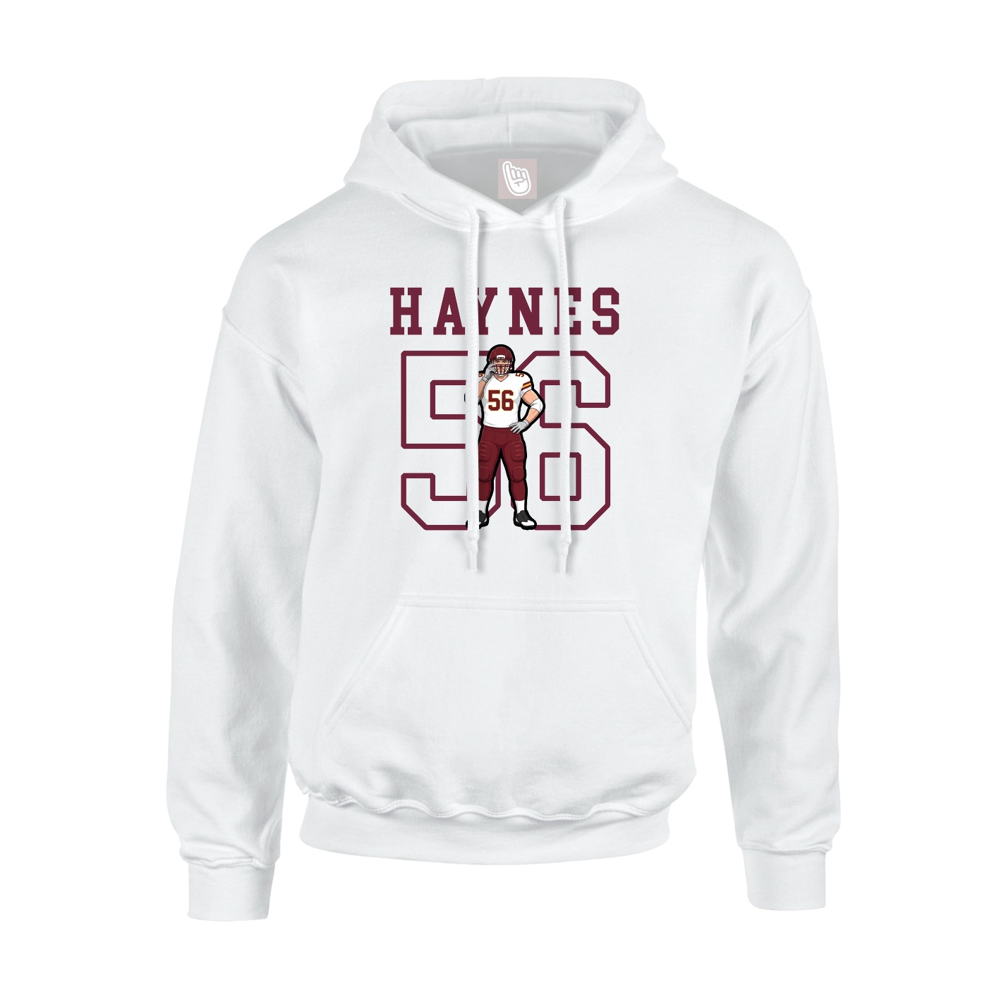Youth Hoodie — Shirsey in White