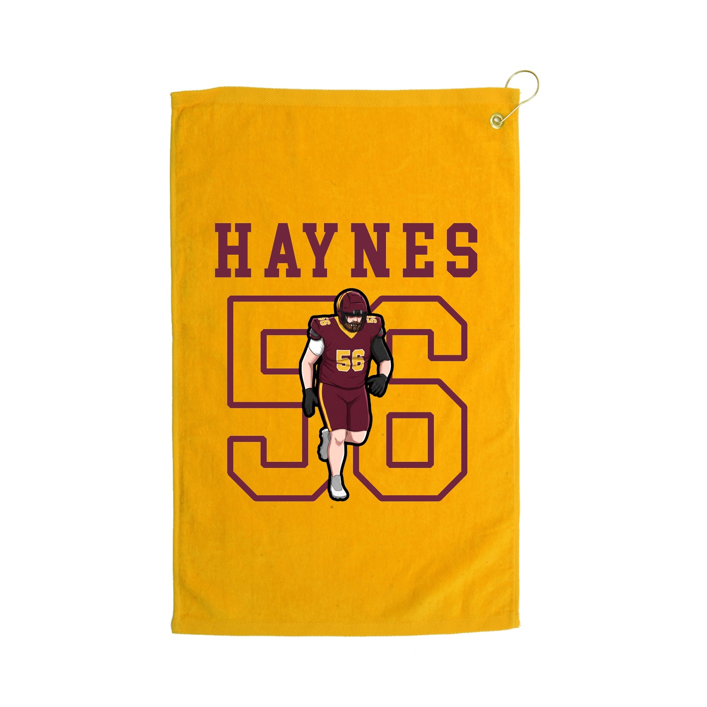 Golf Towel — Shirsey in Gold
