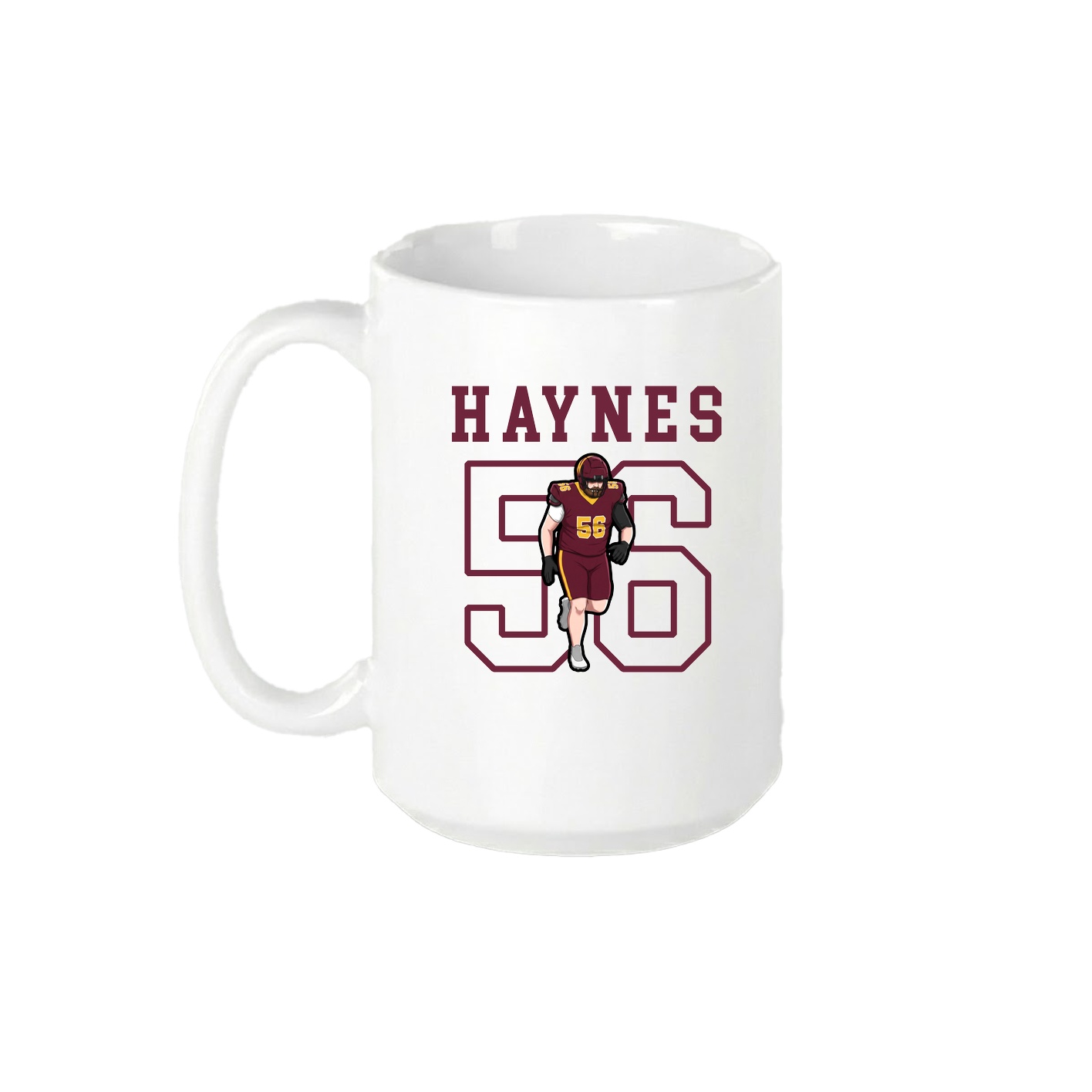 15oz Coffee Mug — Shirsey in White