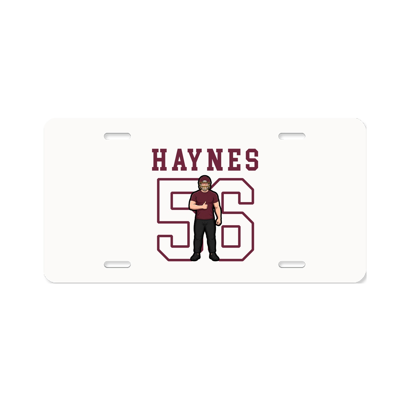 License Plate — Shirsey in Classic