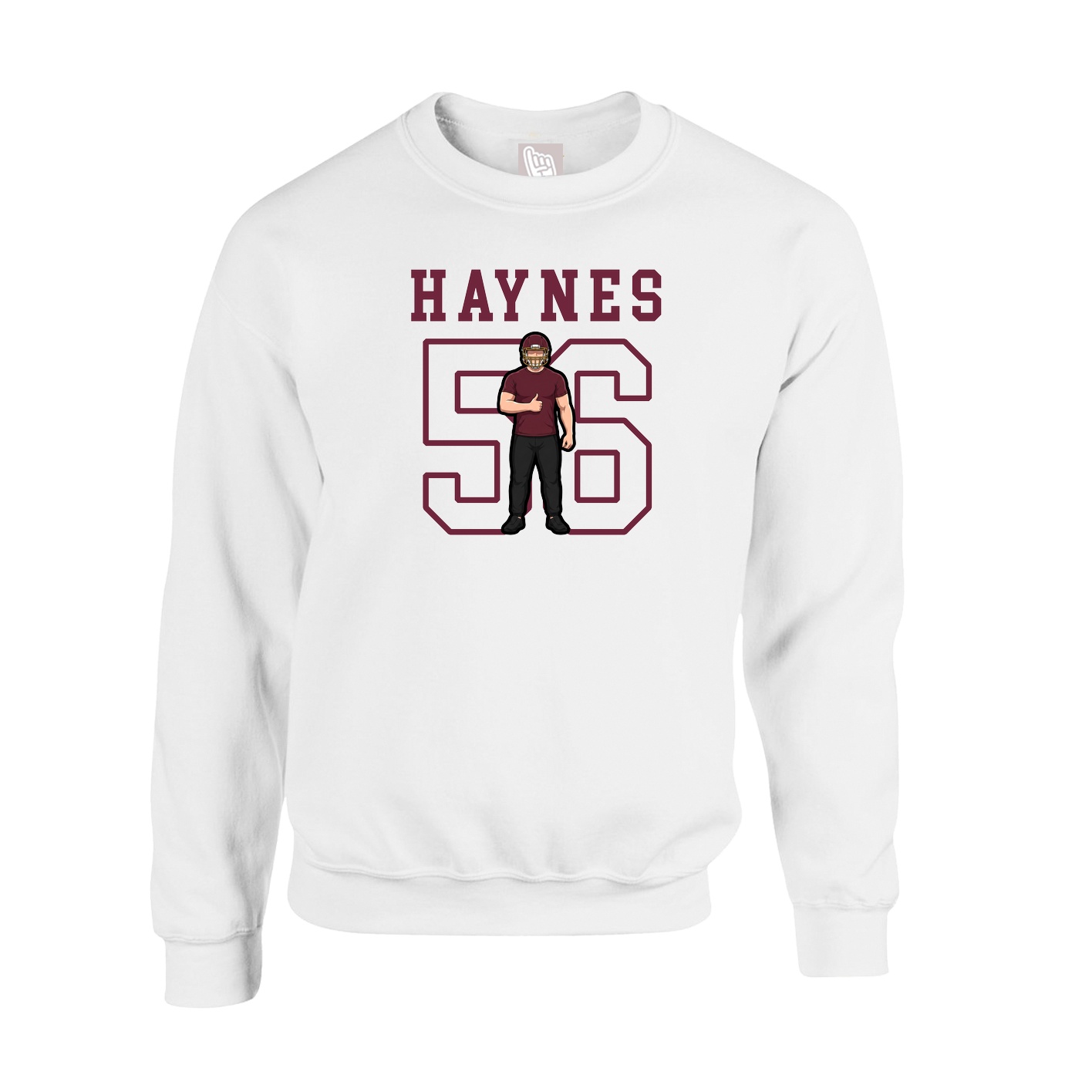Fleece Crew — Shirsey in White