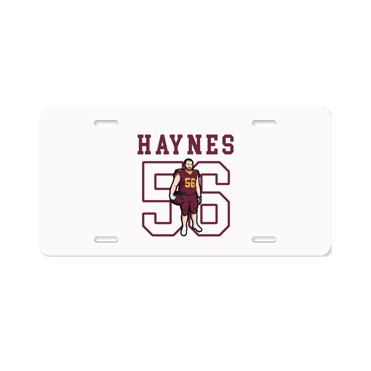 License Plate — Shirsey in Classic