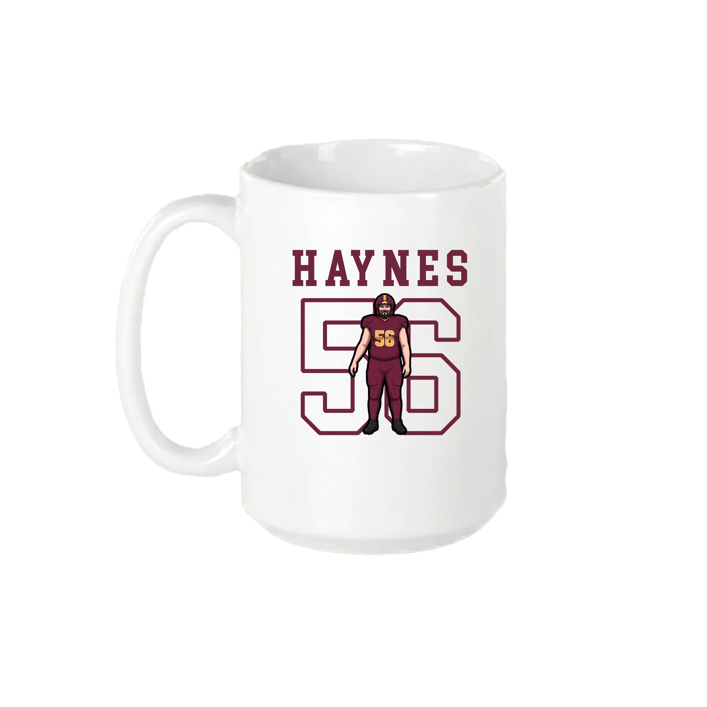 15oz Coffee Mug — Shirsey in White
