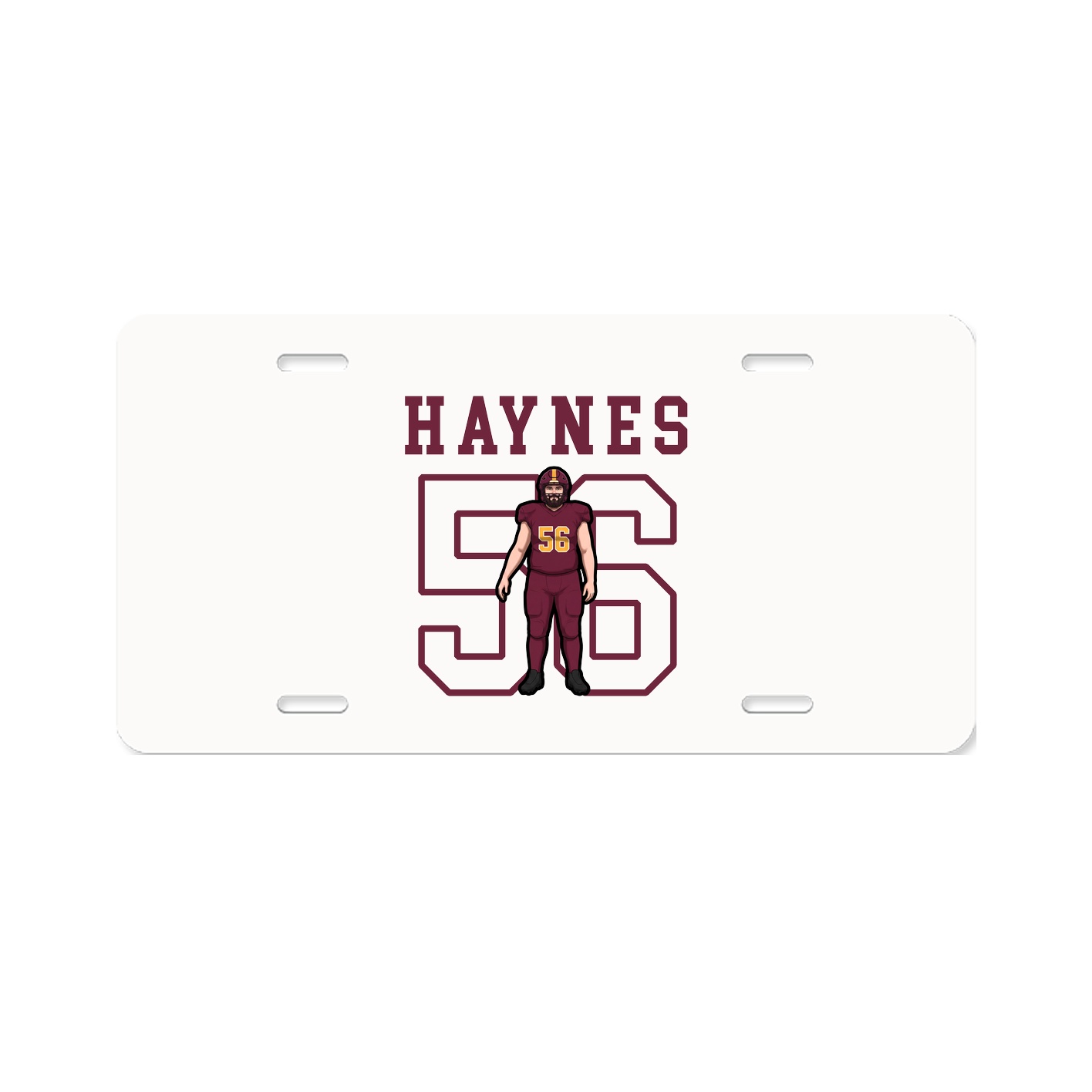 License Plate — Shirsey in Classic