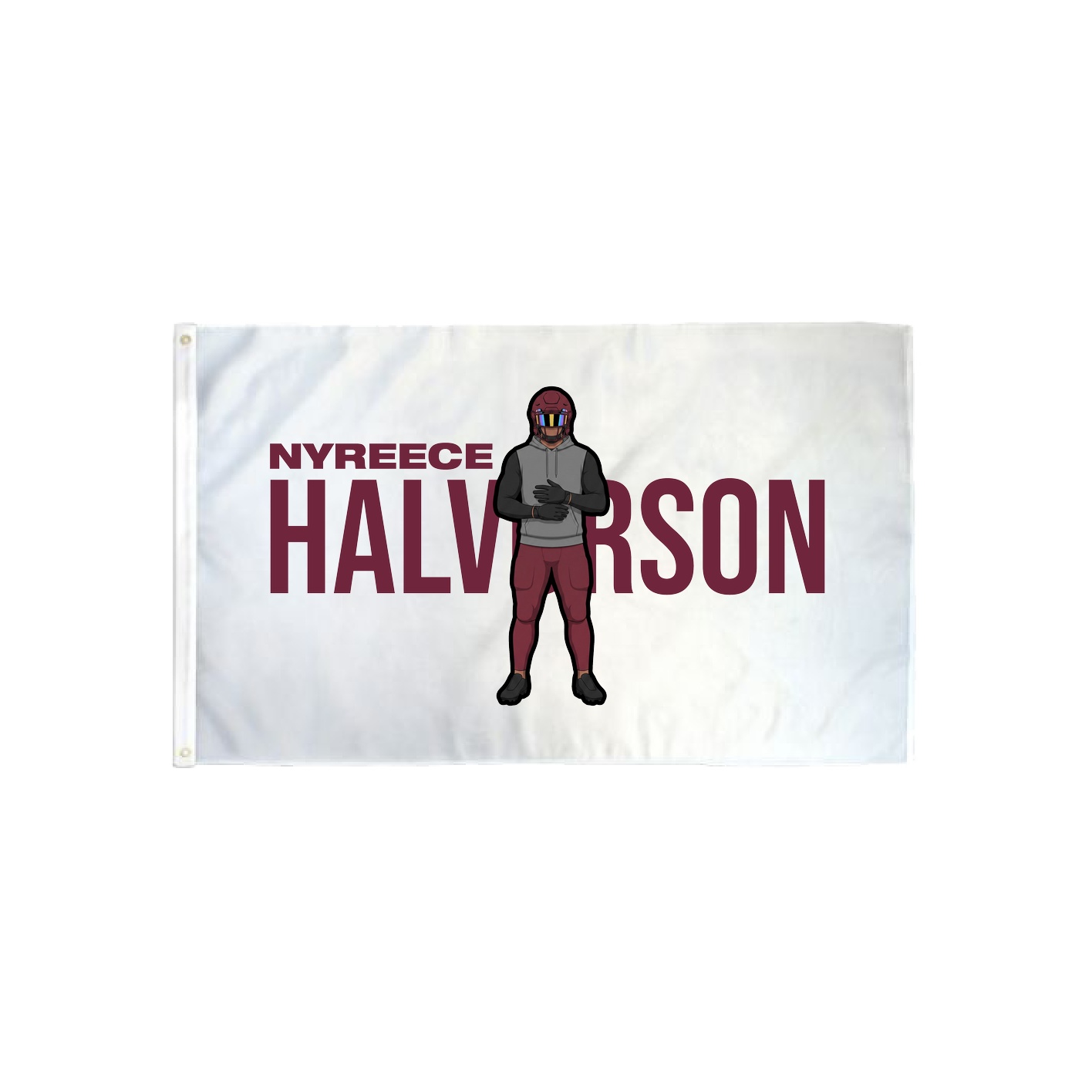 3x5 Flag — Player Name in Classic
