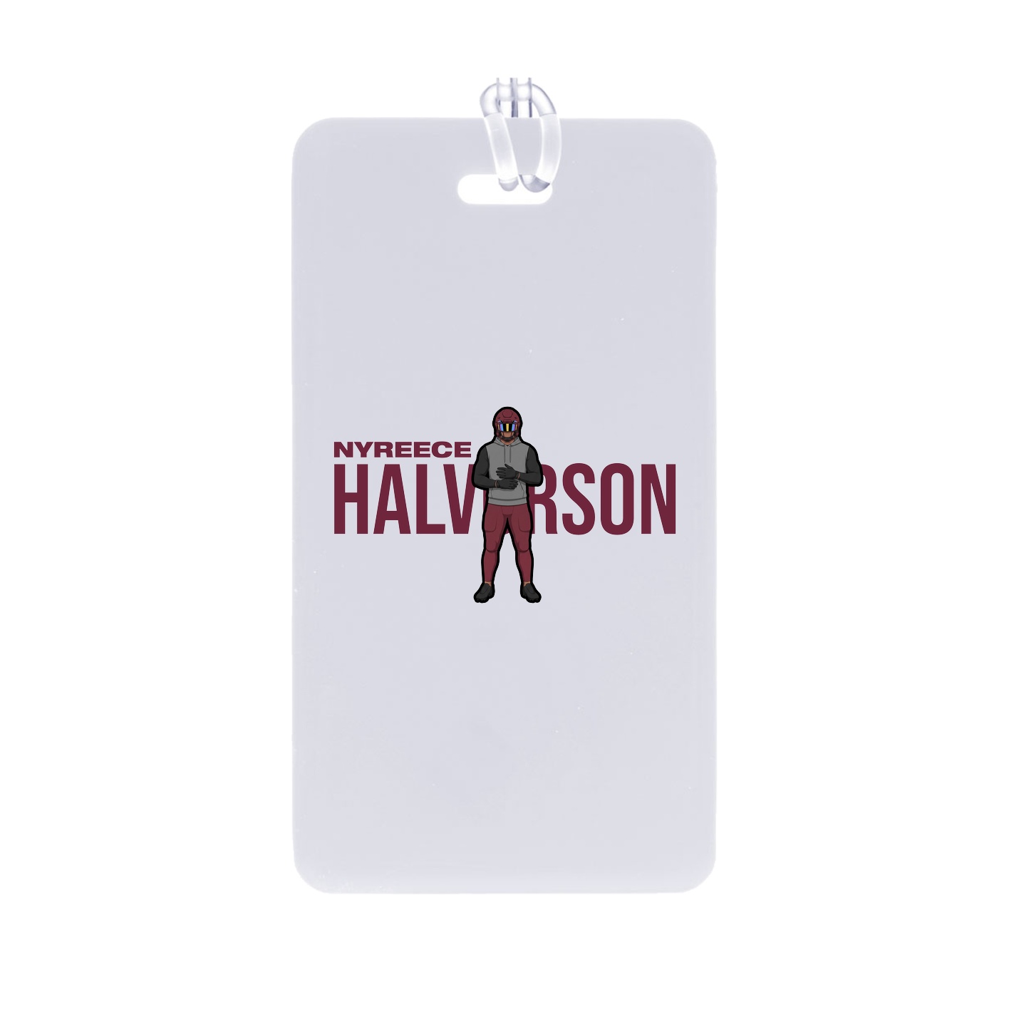 Bag Tag — Player Name in Classic