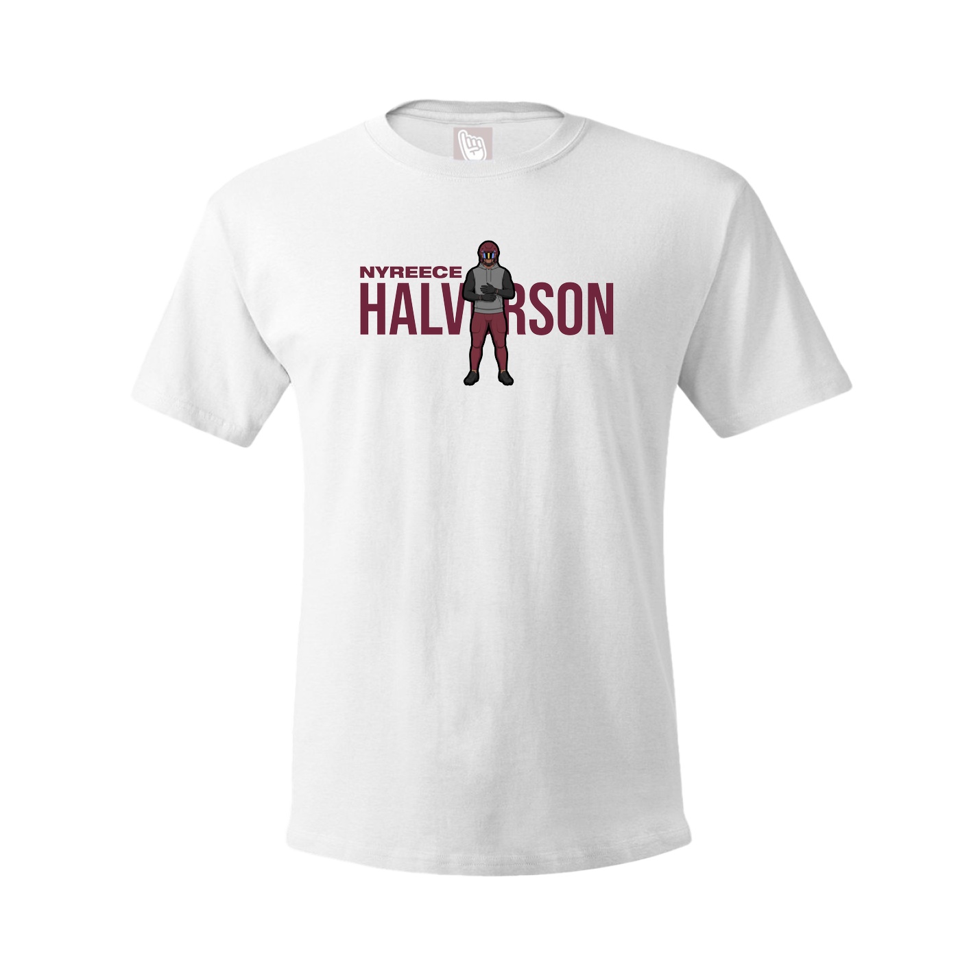 Tee — Player Name in White