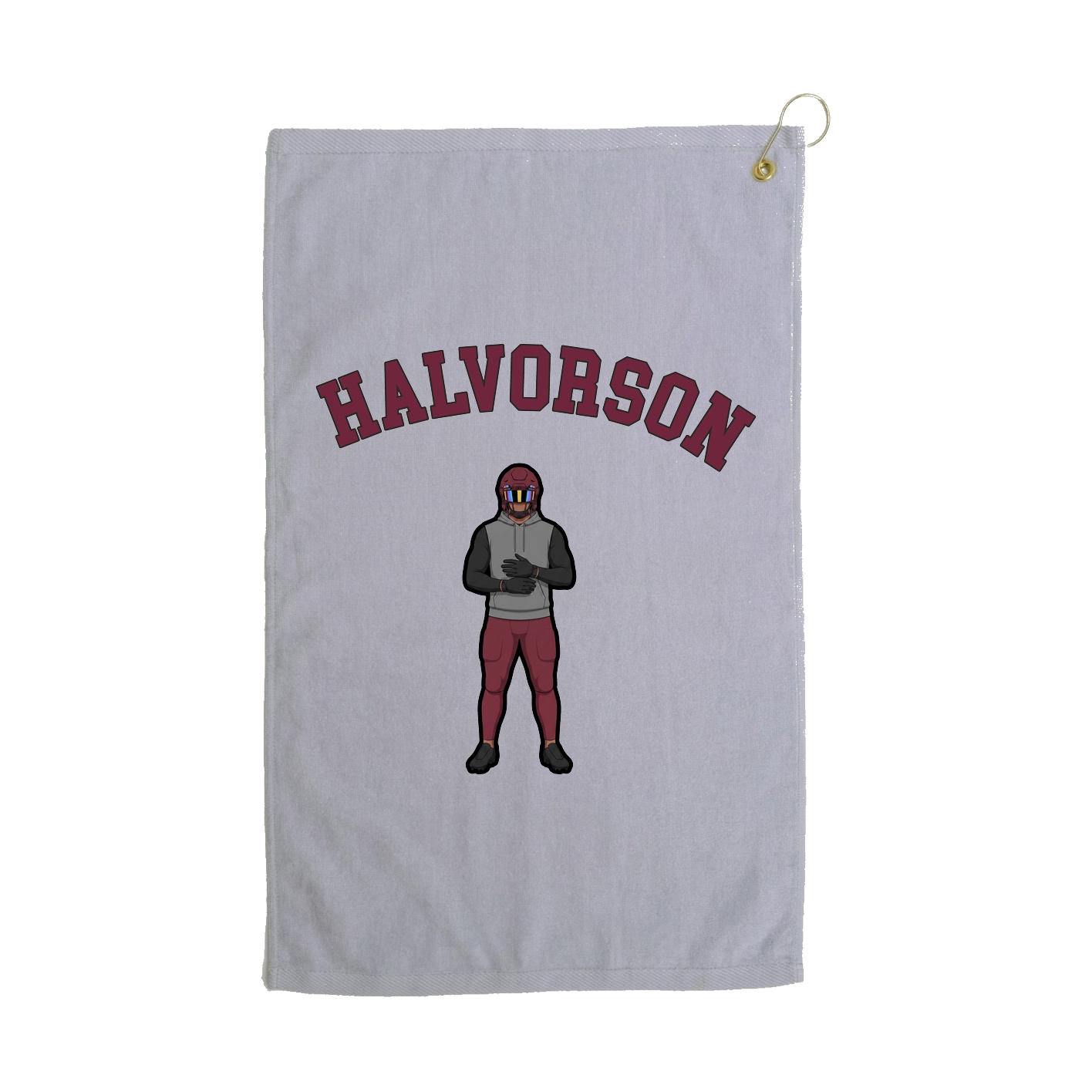 Golf Towel — Shirsey Arch in Grey