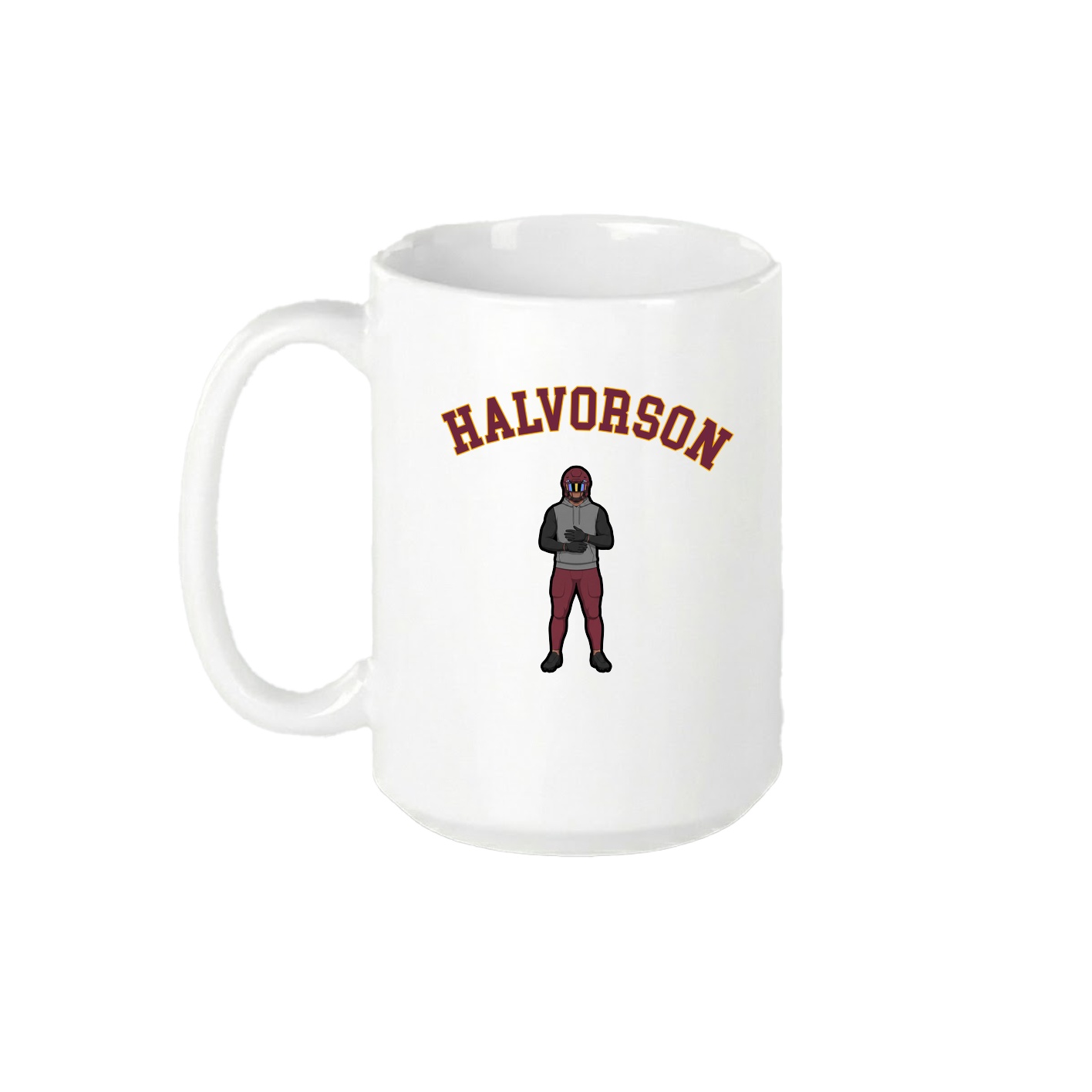 15oz Coffee Mug — Shirsey Arch in White