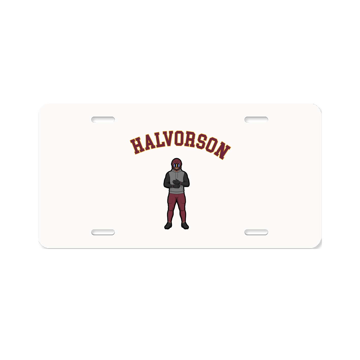 License Plate — Shirsey Arch in Classic