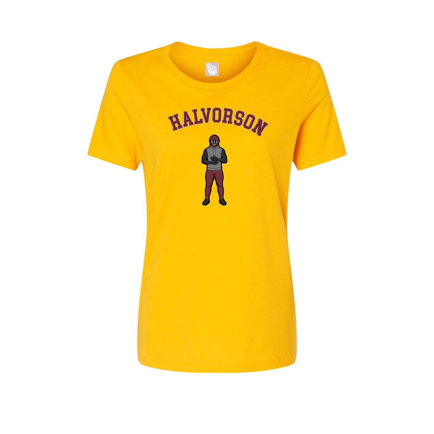 Womens Tee — Shirsey Arch in Gold