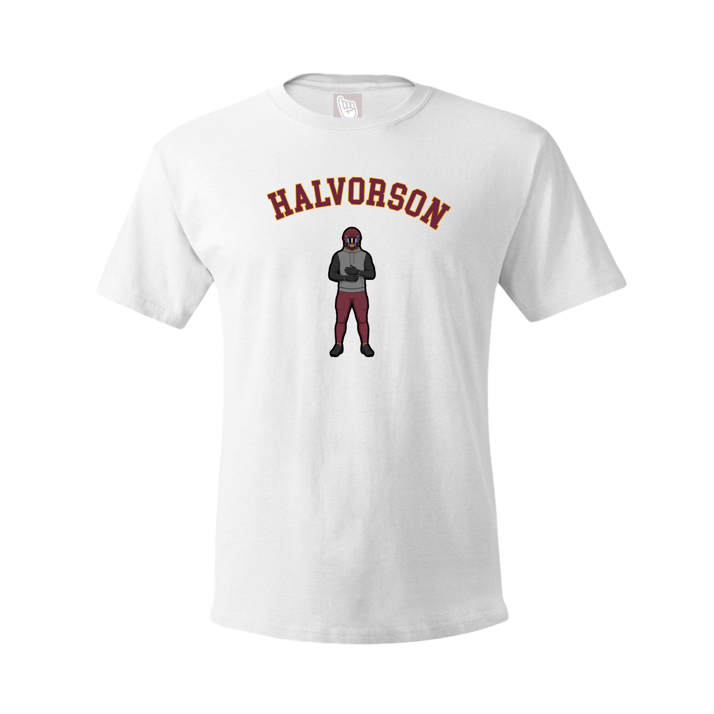 Youth Tee — Shirsey Arch in White