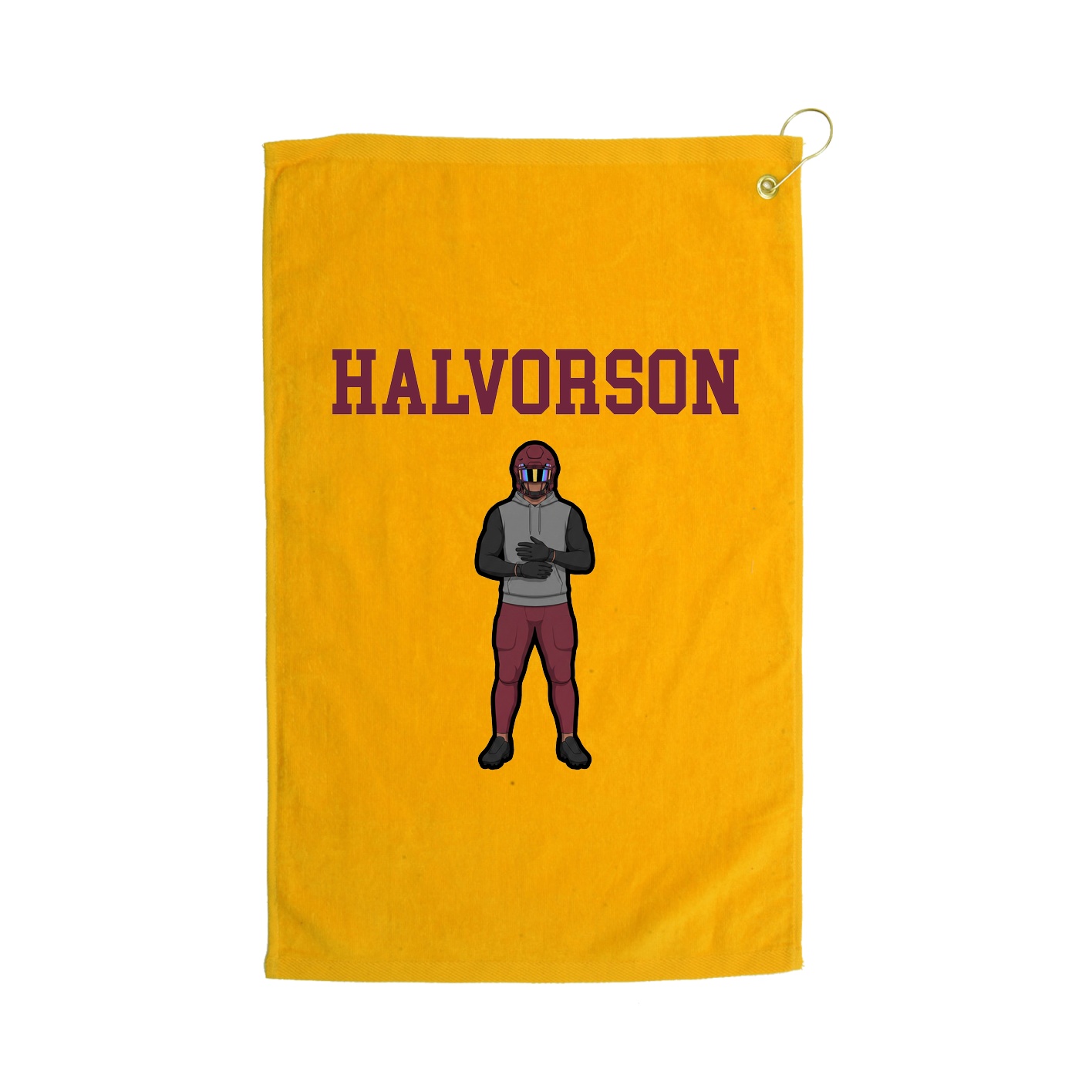Golf Towel — Shirsey in Gold