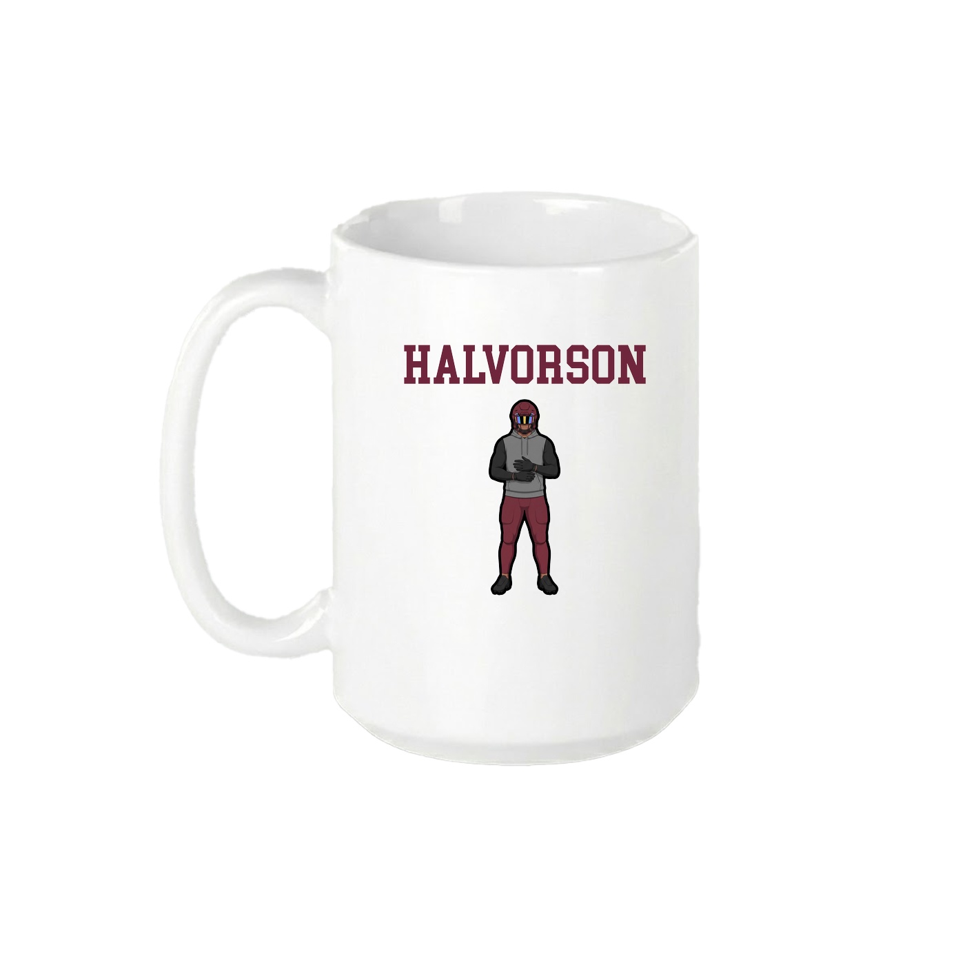 15oz Coffee Mug — Shirsey in White