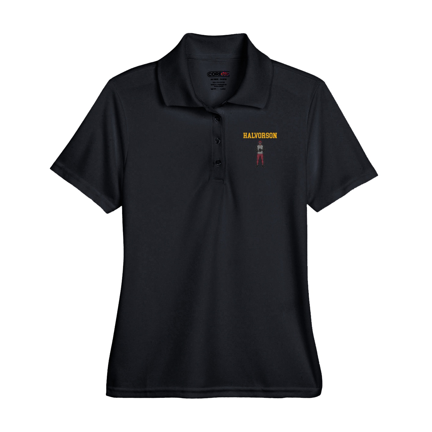 Performance Polo — Shirsey in Black