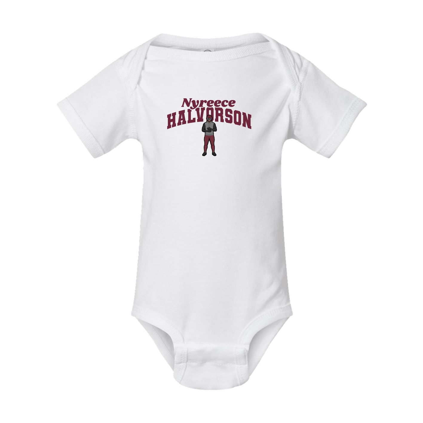 Baby Onesie — Signature Arch in White