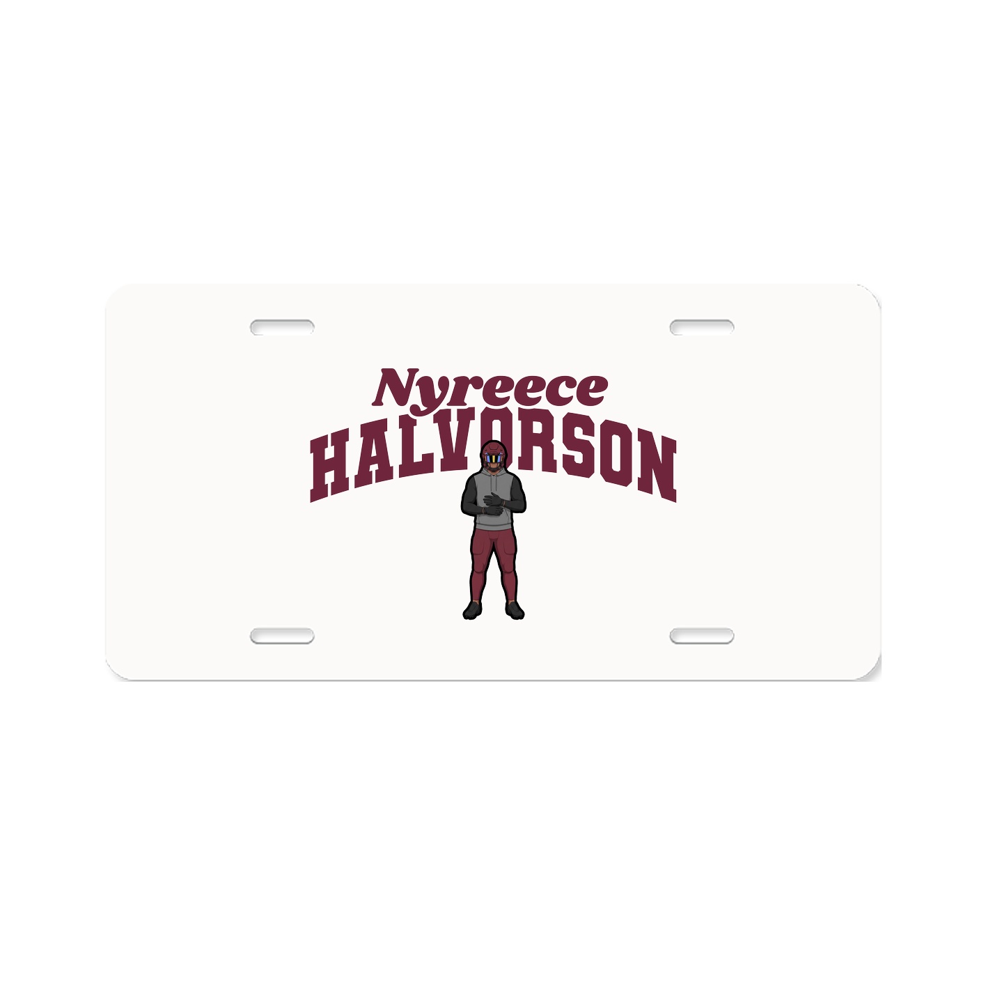 License Plate — Signature Arch in Classic
