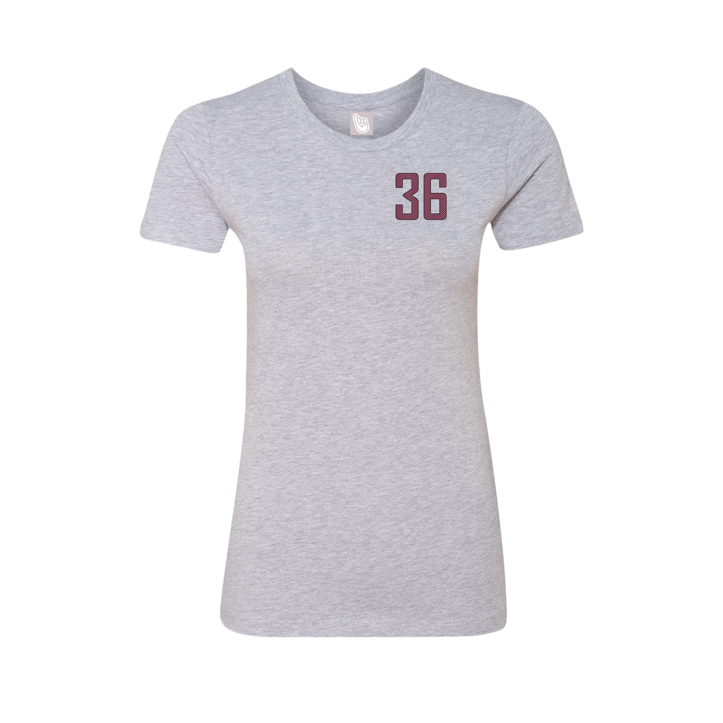 Womens Tee — Front Shirsy in Grey