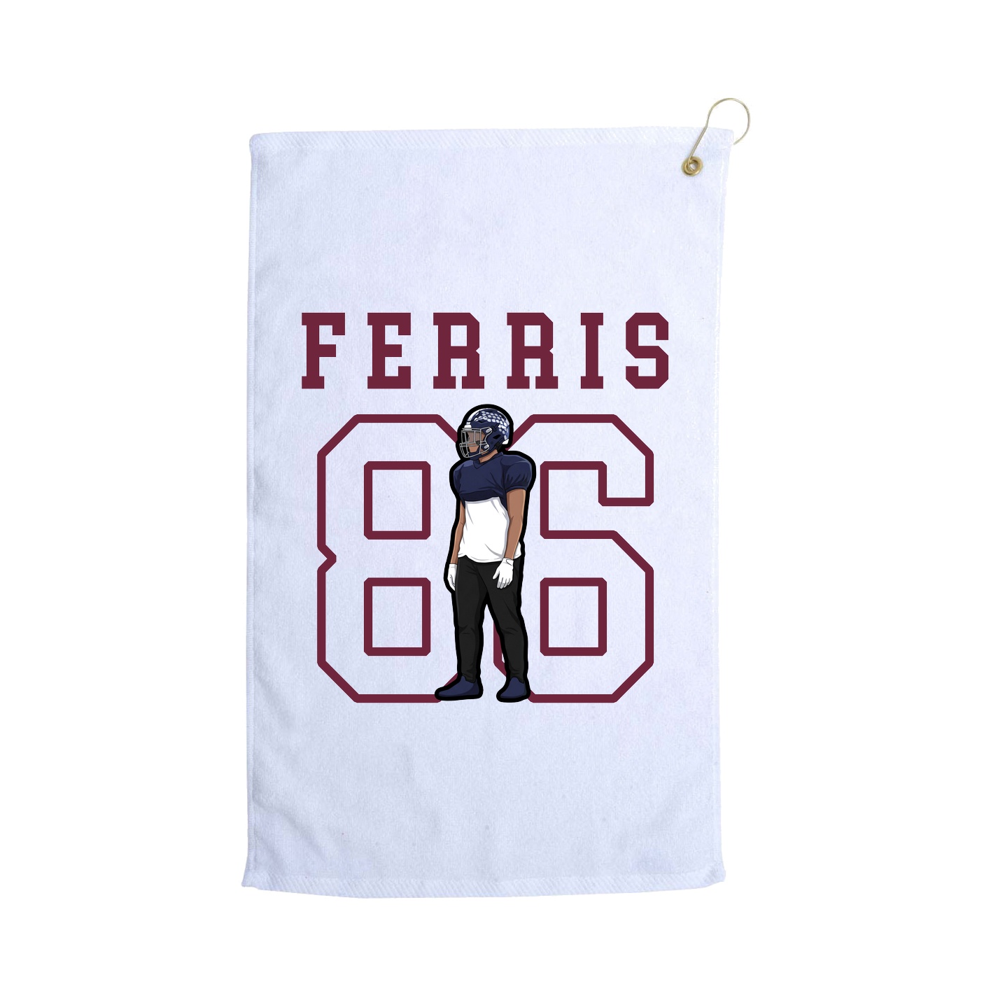 Golf Towel — Shirsey in White