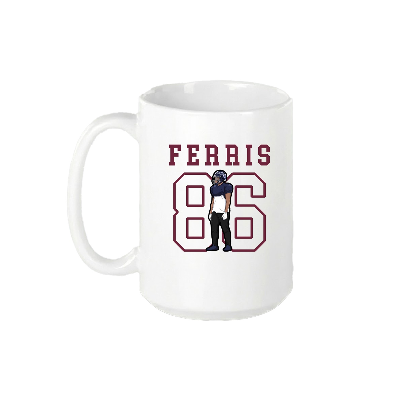 15oz Coffee Mug — Shirsey in White
