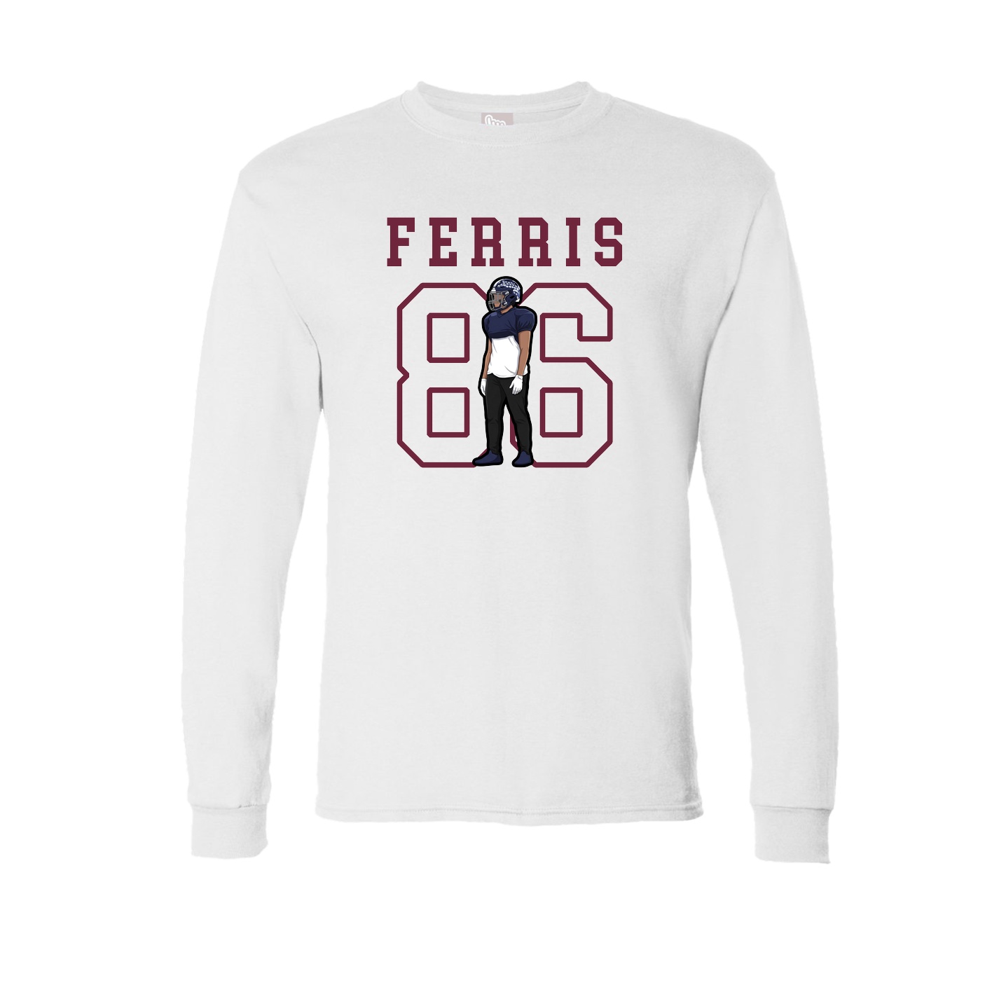 Long Sleeve Tee — Shirsey in White