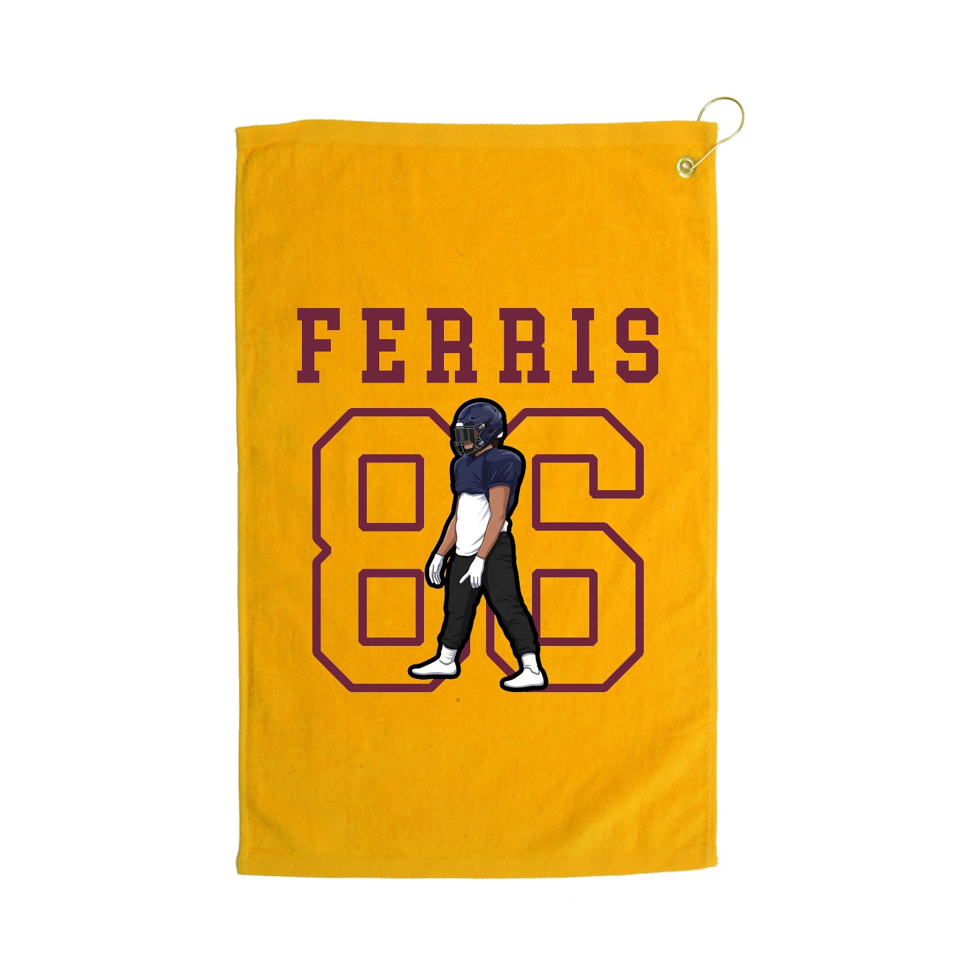 Golf Towel — Shirsey in Gold