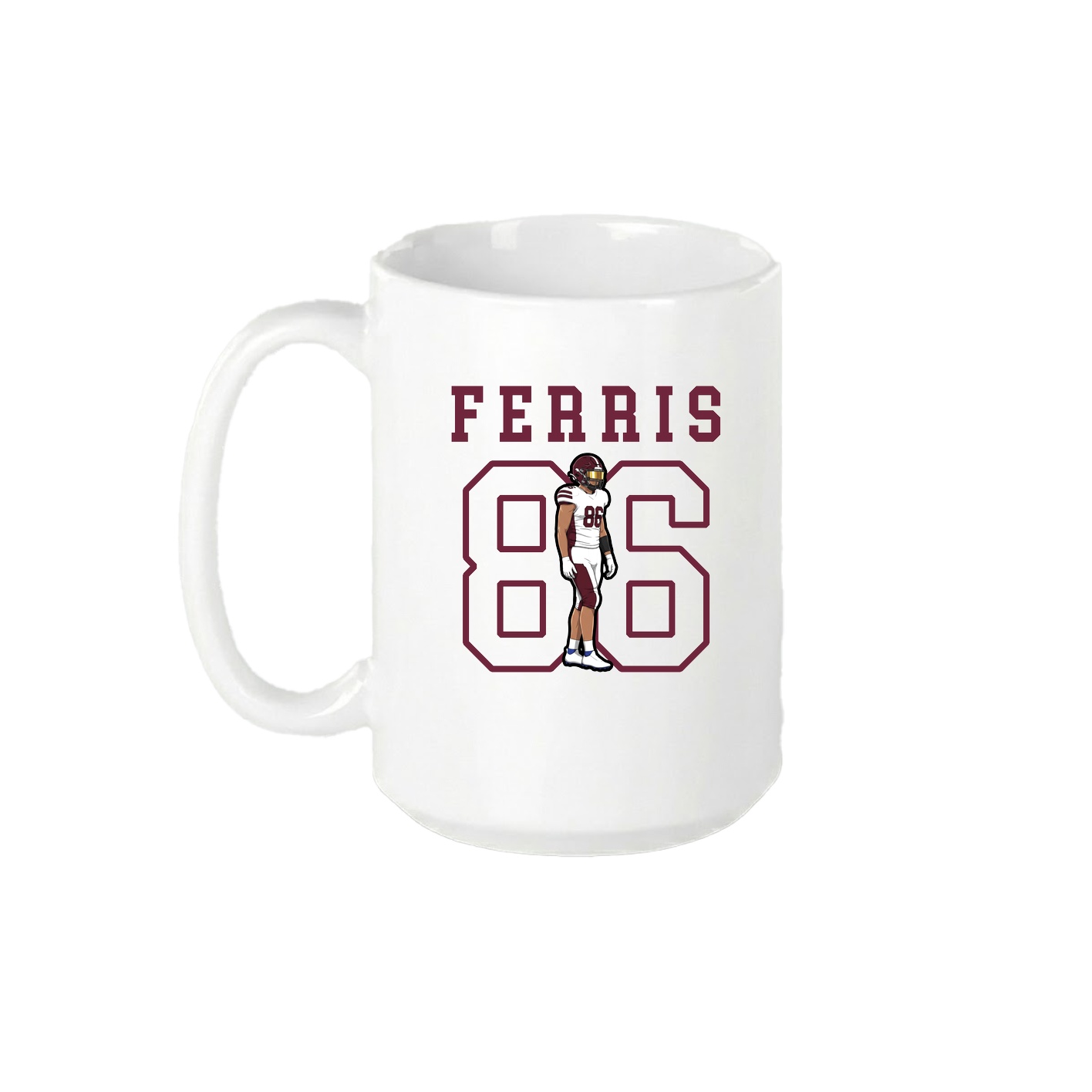 15oz Coffee Mug — Shirsey in White