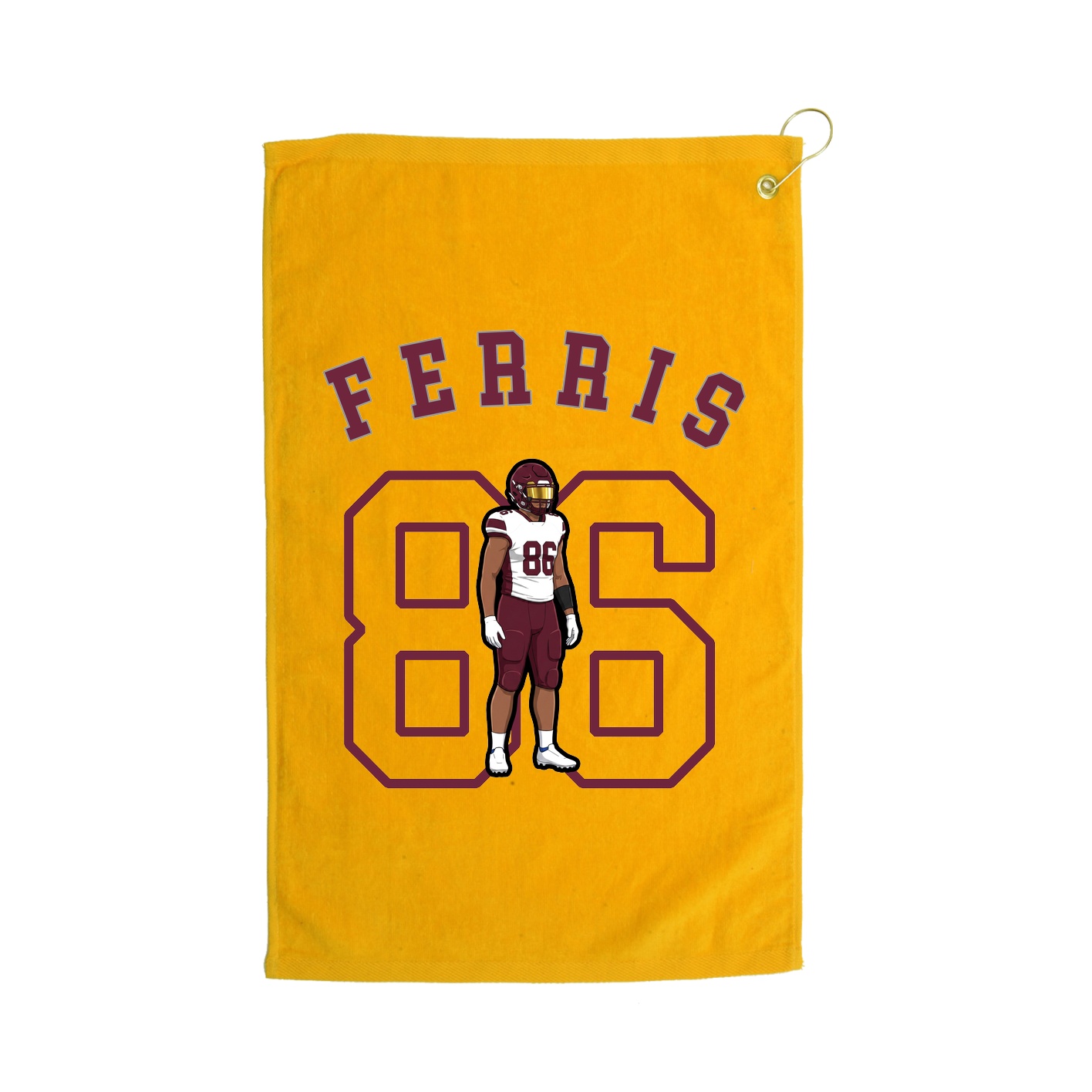 Golf Towel — Shirsey Arch in Gold