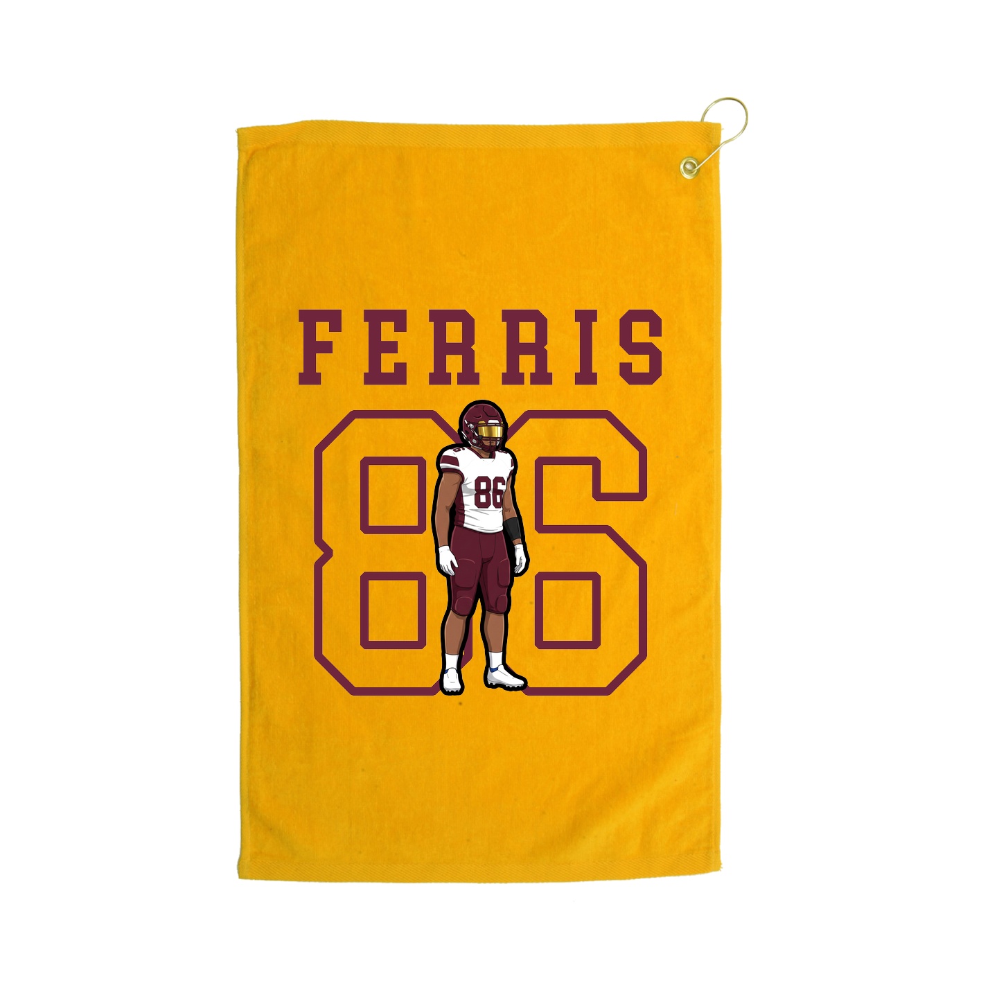 Golf Towel — Shirsey in Gold