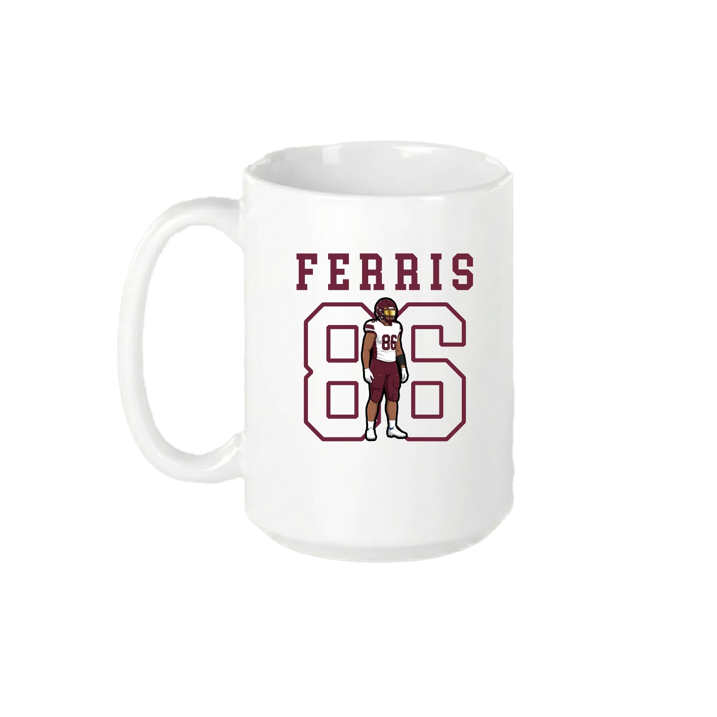 15oz Coffee Mug — Shirsey in White