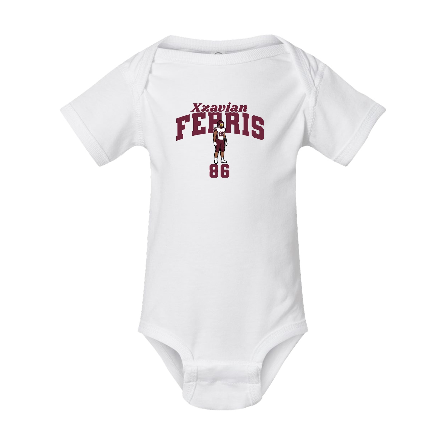 Baby Onesie — Signature Arch in White