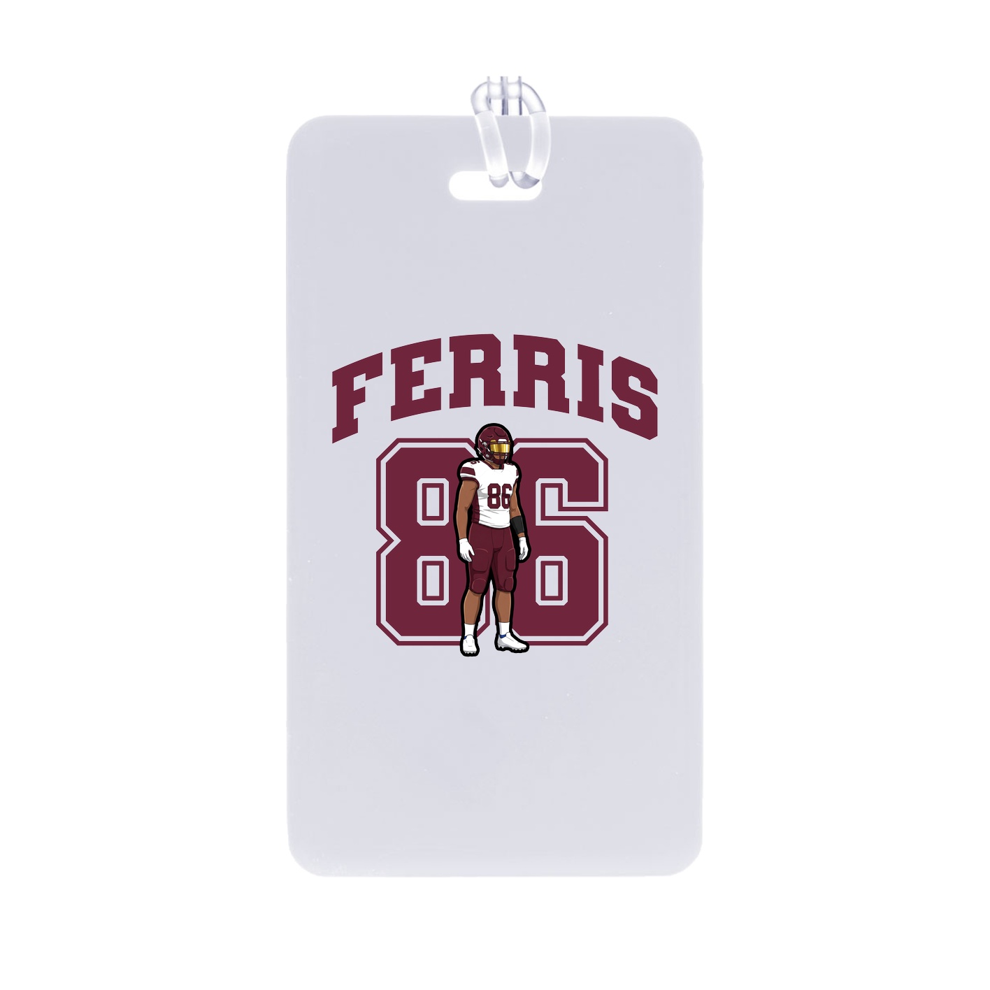 Bag Tag — Number in Classic