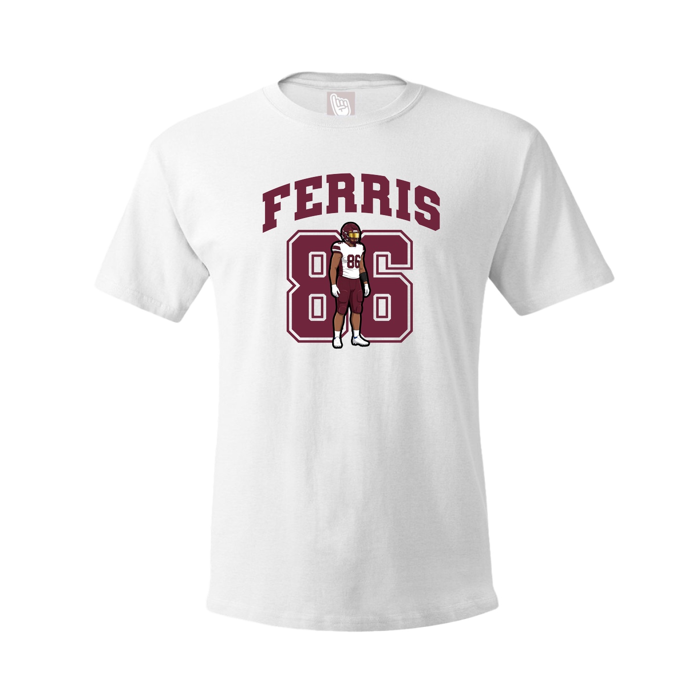 Tee — Number in White