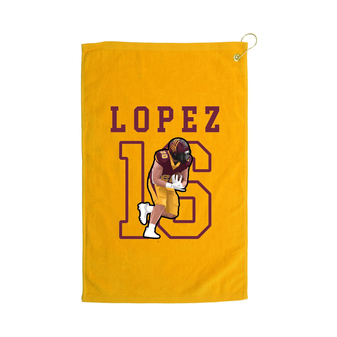Golf Towel — Shirsey in Gold