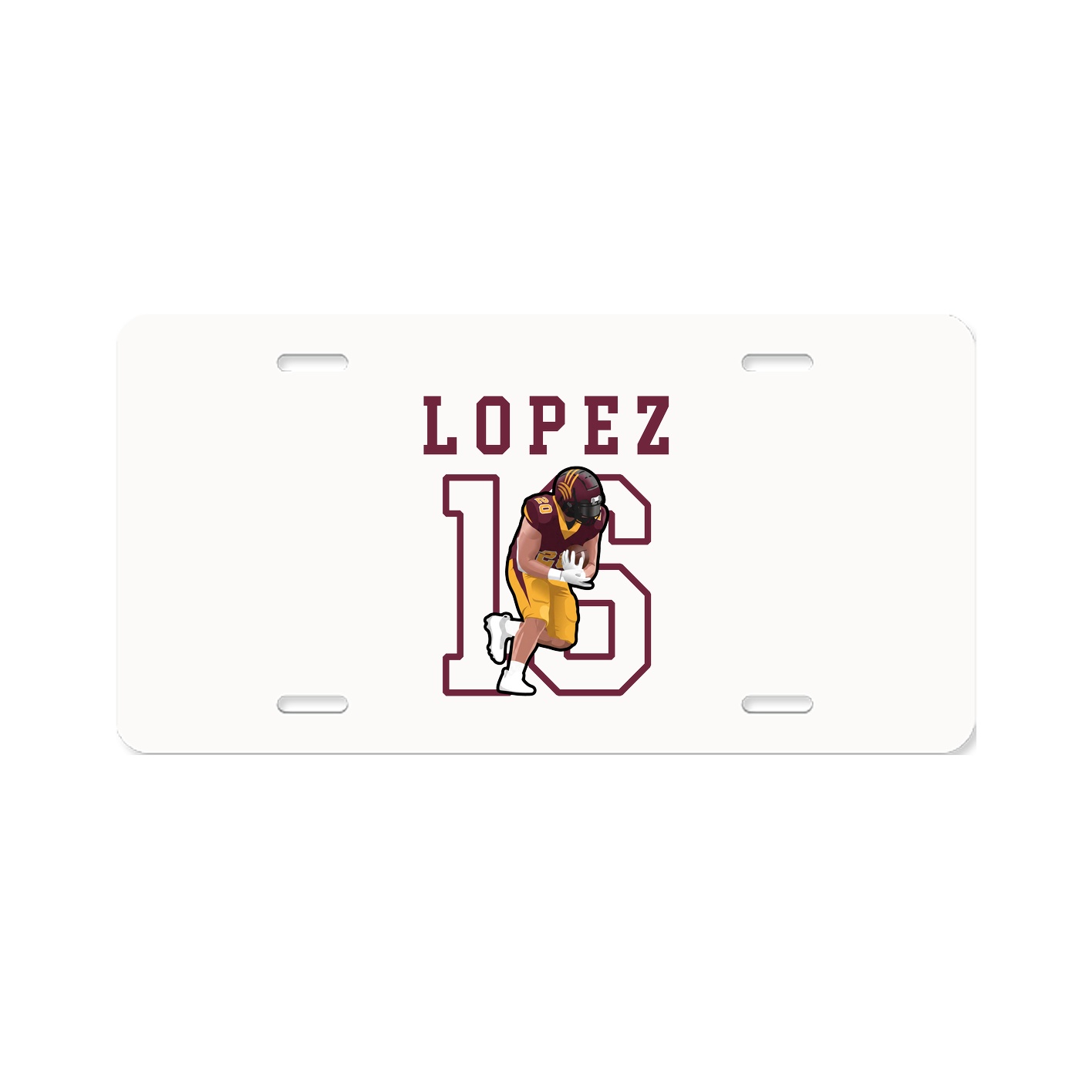 License Plate — Shirsey in Classic