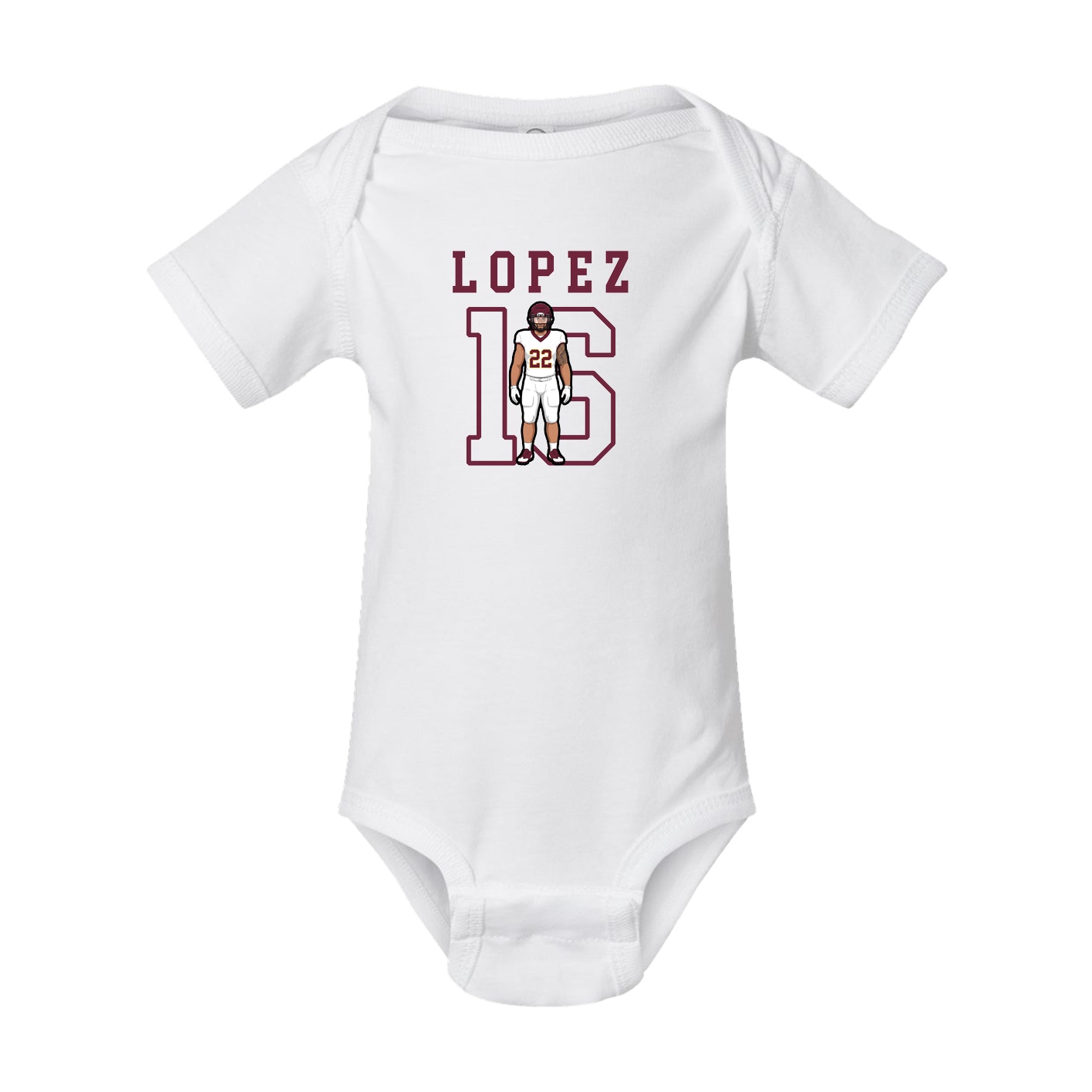 Baby Onesie — Shirsey in White